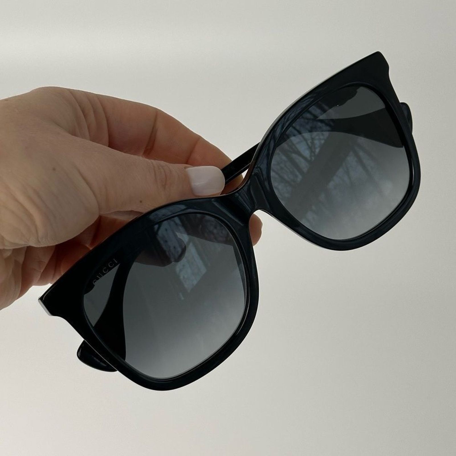Gucci BRAND NEW GUCCI GG1071S 001 Black/Grey Women Sunglasses Size ONE SIZE - 8 Thumbnail