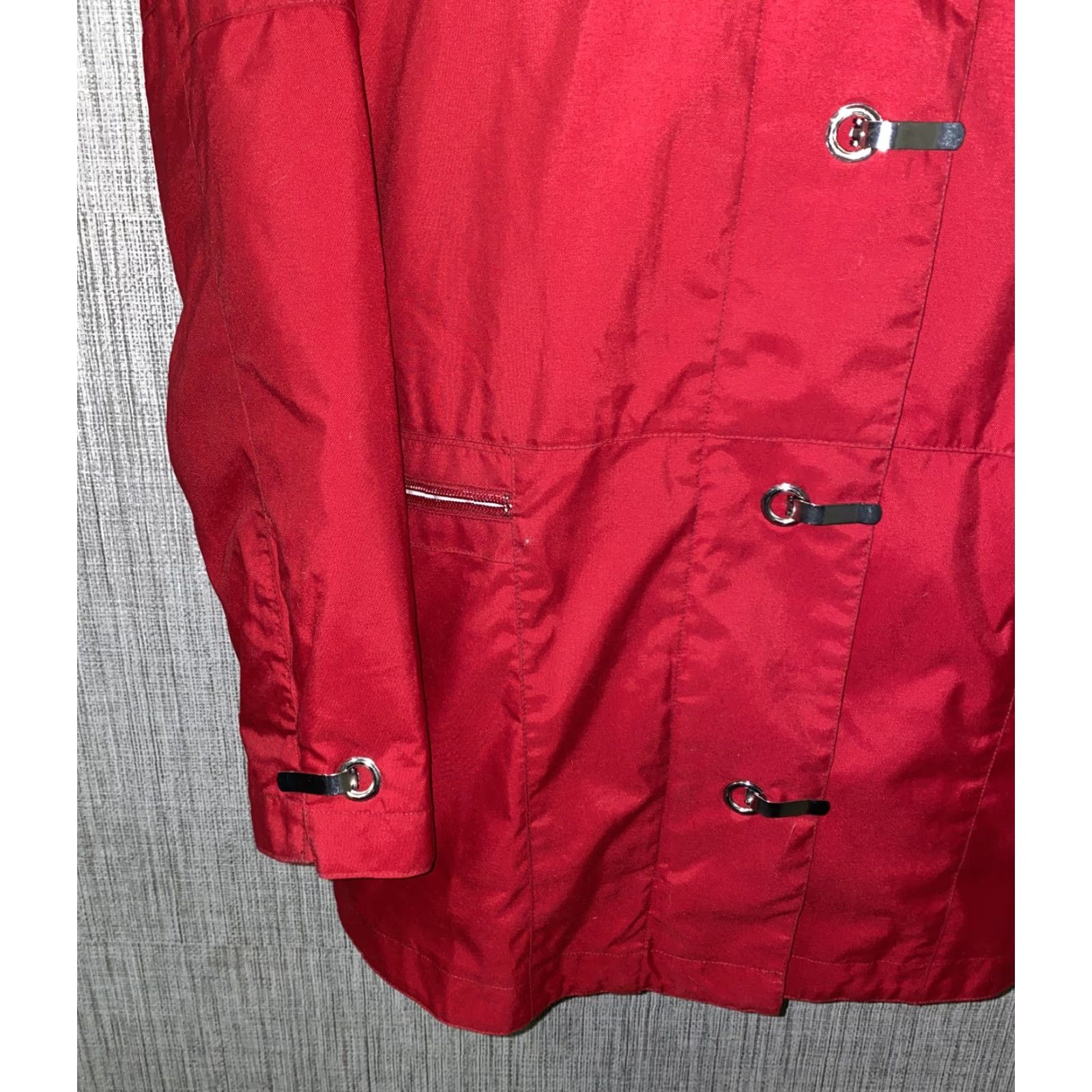 Nike Nike Jacket Full Zip Mens M Red Polyester Regular Size Nike Mens Red Polyester Full Zip Jacket Size M Size US M / EU 48-50 / 2 - 4 Thumbnail