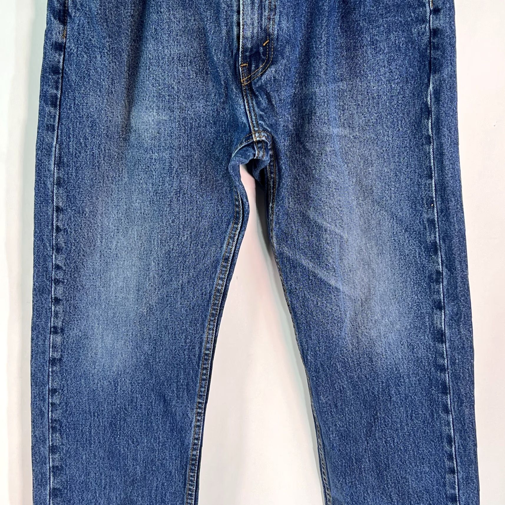 Levi's VINTAGE Levi's 505 Jeans Men's Mid Rise Straight Leg Blue Denim Size 36x34 Casual Size US 36 / EU 52 - 4 Thumbnail