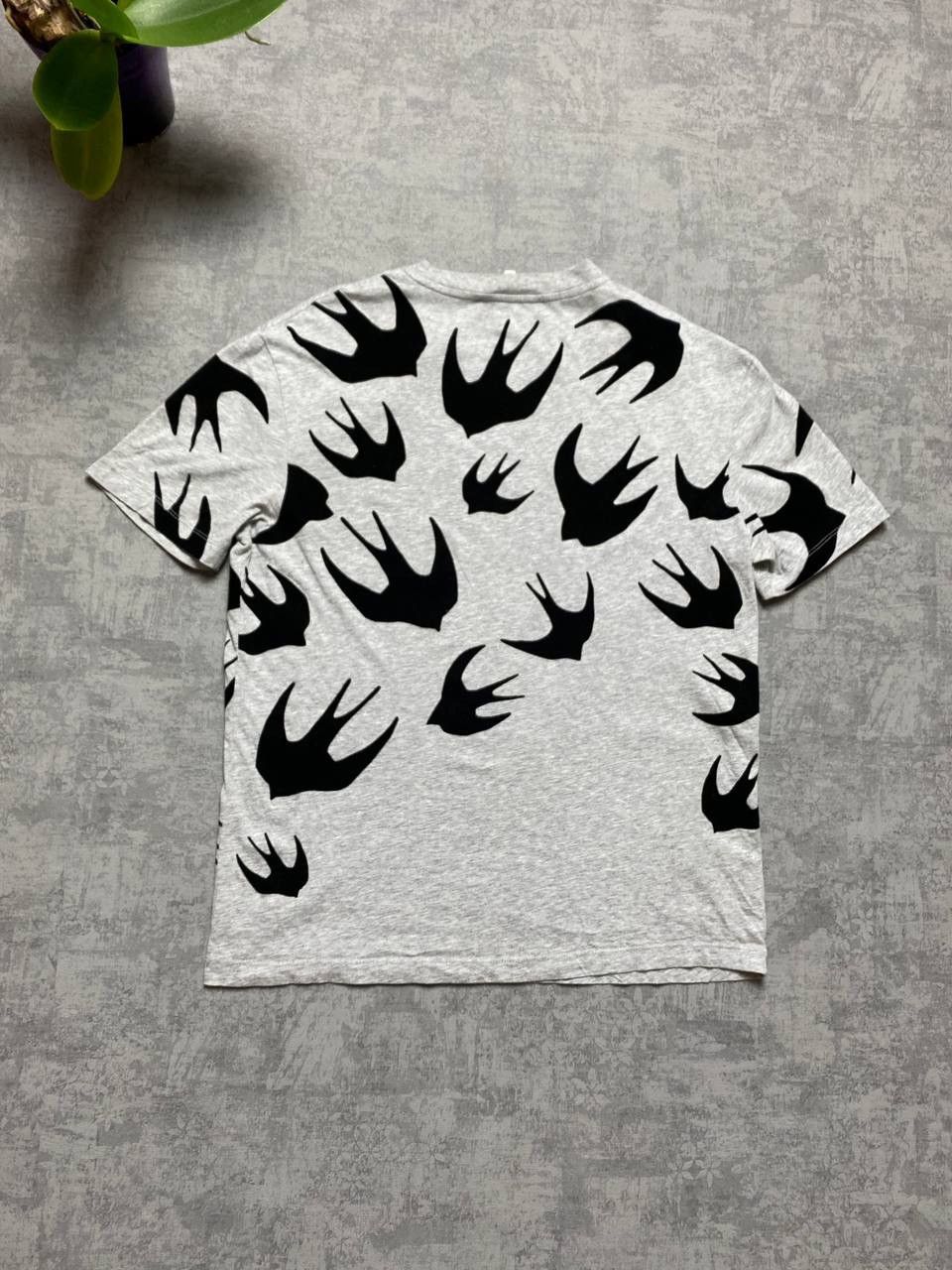 Alexander McQueen McQ Swallow print T-shirt Size US S / EU 44-46 / 1 - 9 Thumbnail