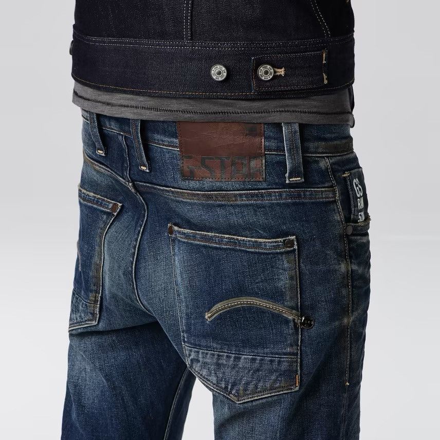 G-Star G-Star Raw Mens Blue Defend Super Slim Denim Jeans RRP €150 Size US 30 / EU 46 - 3 Thumbnail