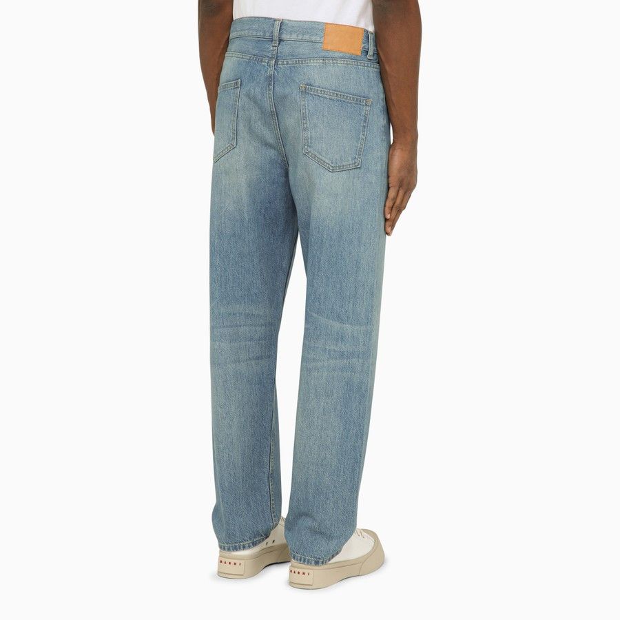 Alanui o1d2blof1124 Denim Jeans in Light Blue Size US 33 - 4 Thumbnail