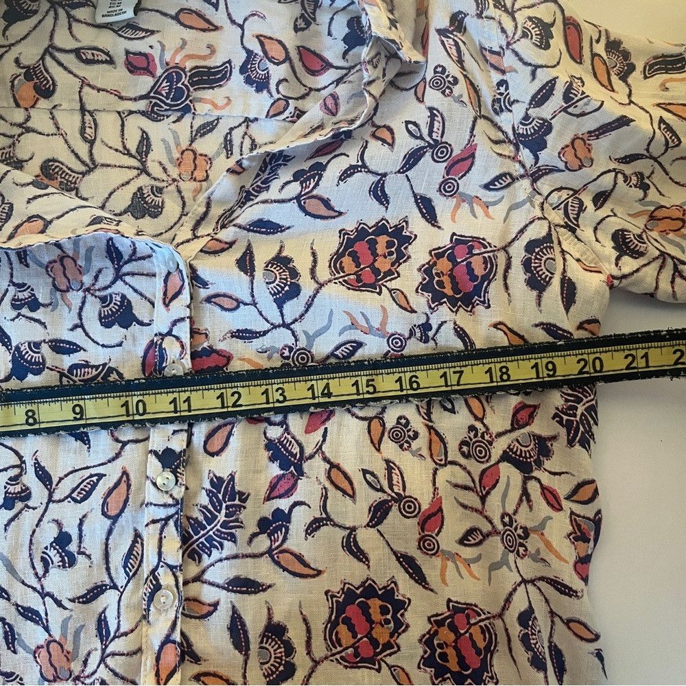 Rachel Zoe Rachel Zoe Linen The Punisher Button Down Shirt Medium Size M / US 6-8 / IT 42-44 - 7 Thumbnail