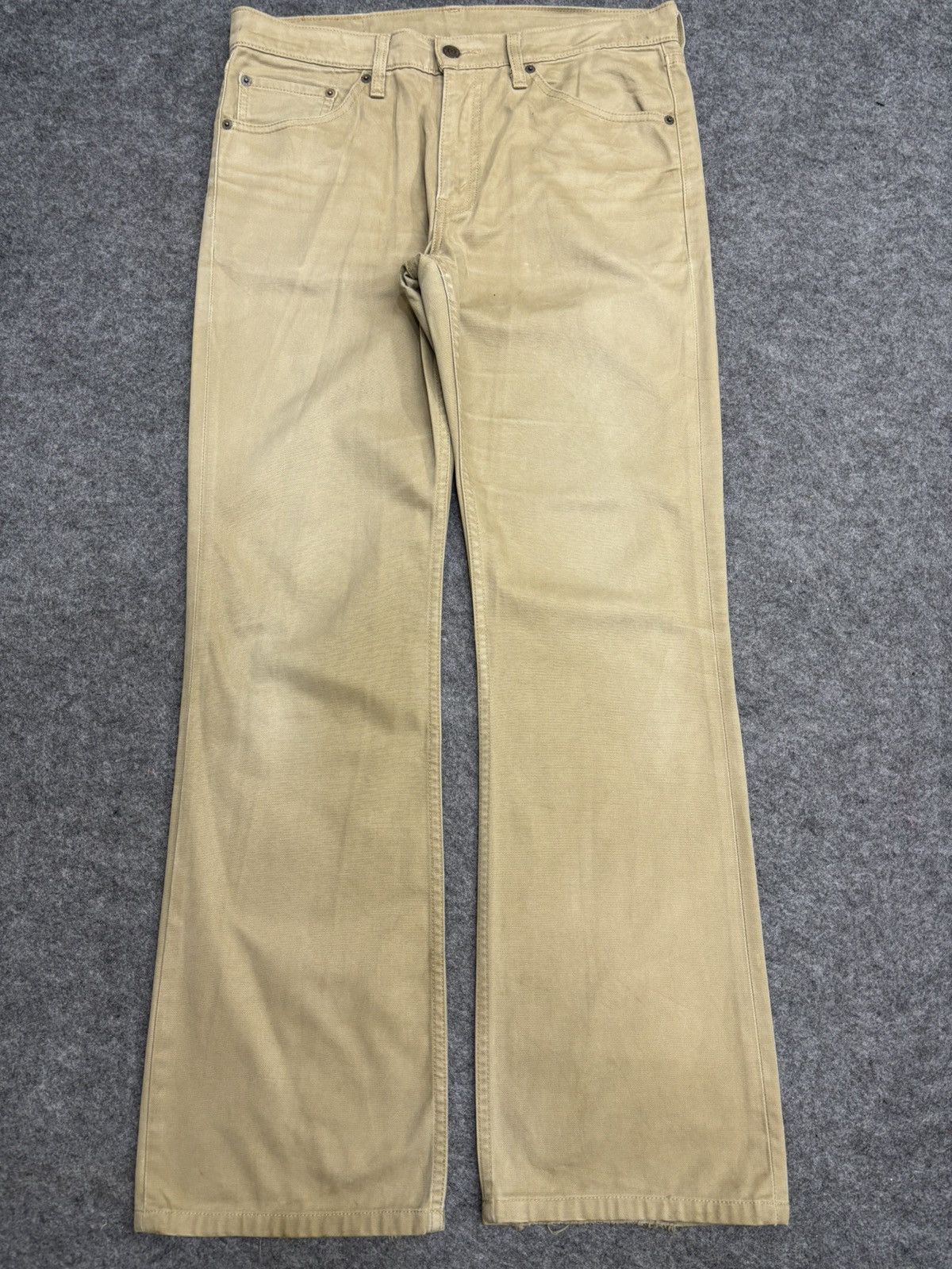 Levi's 💥Flare💥Vintage Levis 517 Khakis Flare Pant F613 Size US 34 / EU 50 - 20 Thumbnail