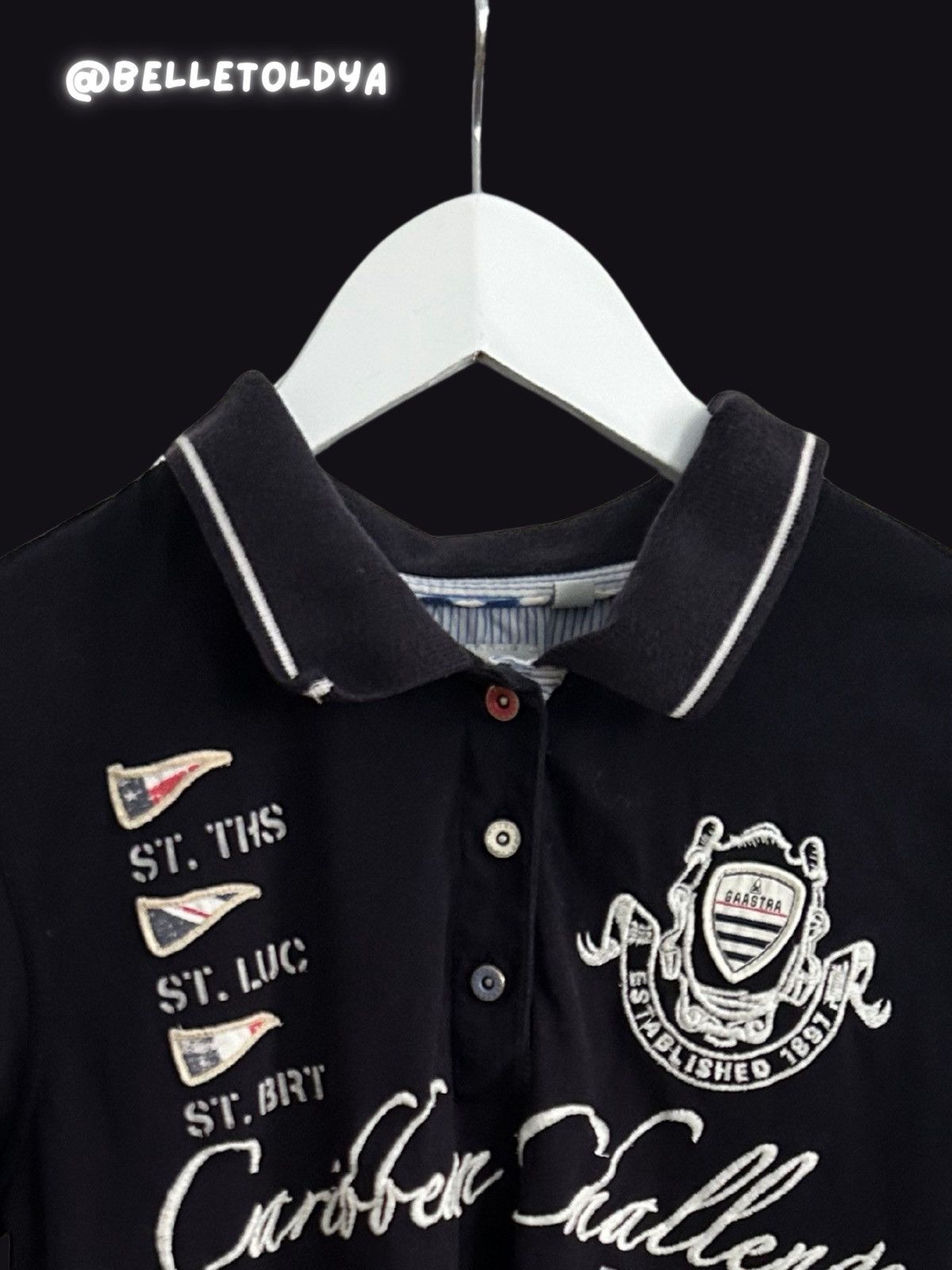 Other Gaastra Navy Blue Polo Size US L / EU 52-54 / 3 - 2 Thumbnail