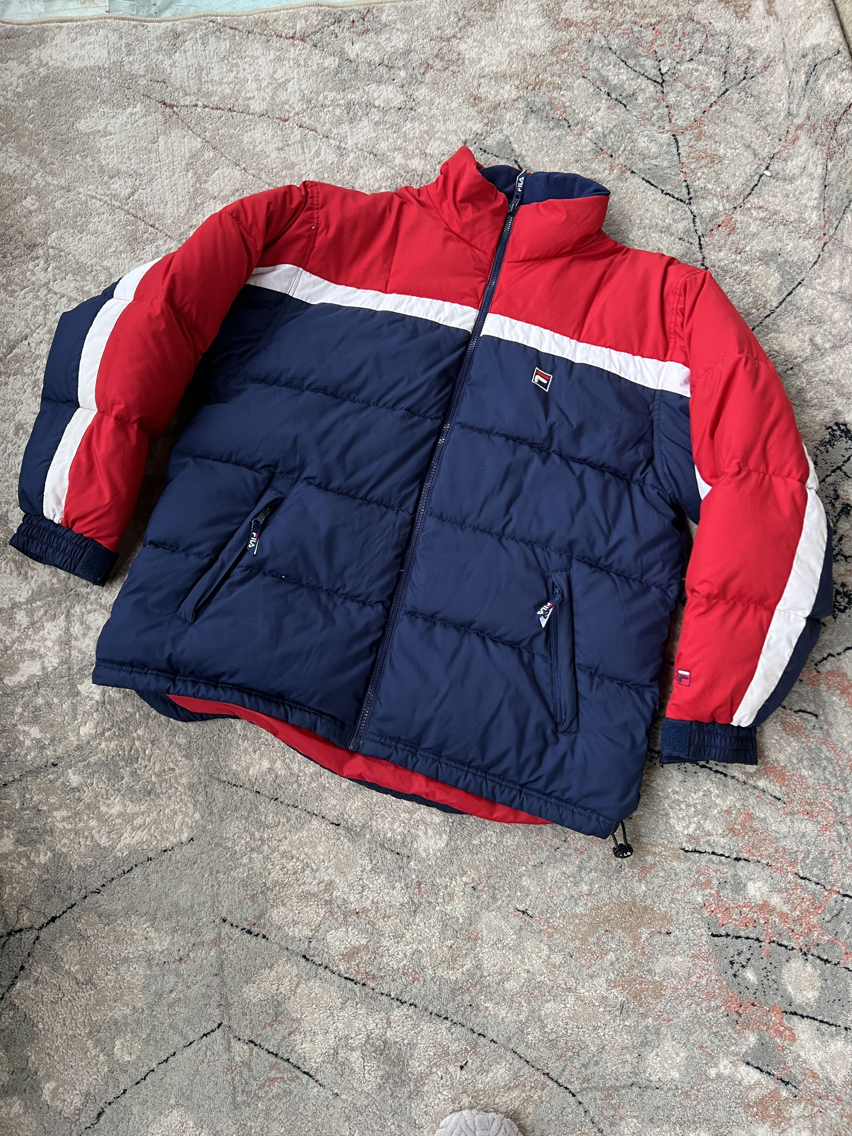 Fila Vintage Fila Down Jacket Size US XL / EU 56 / 4 - 1 Thumbnail