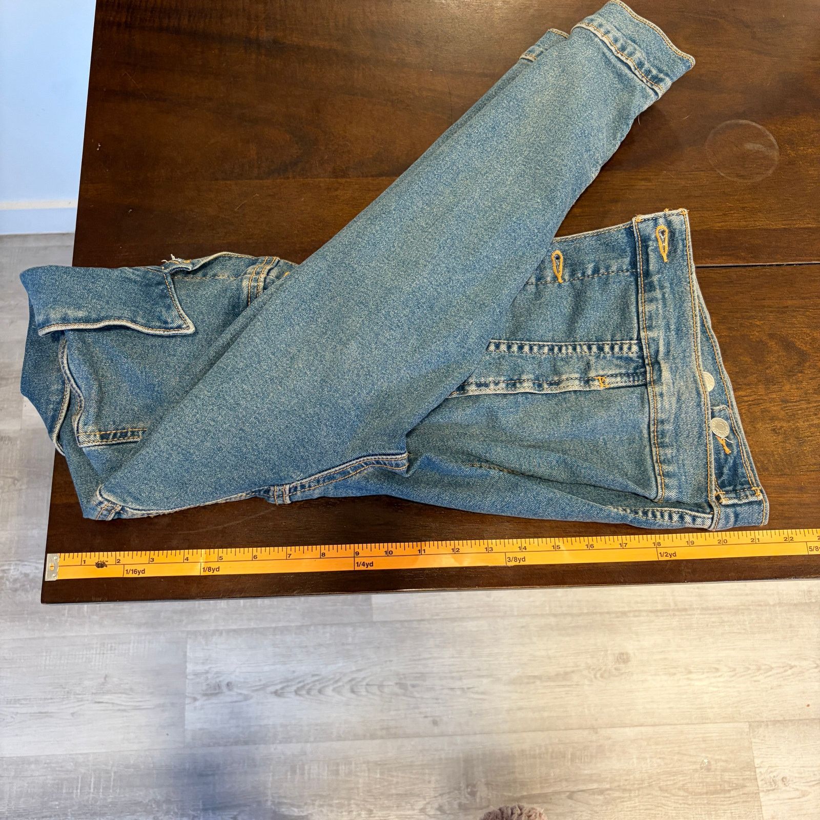 Levi's Levi Strauss Signature Denim Trucker Jacket Blue Womens S Size S / US 4 / IT 40 - 8 Thumbnail