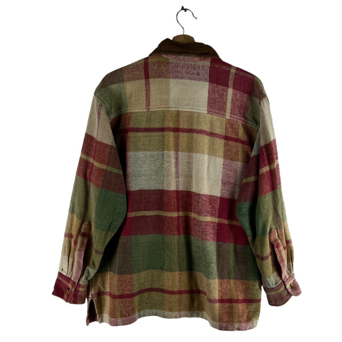 Japanese Brand 🔥90’s Tartan Design Flannel Jacket Mandoc Sugar Cane Design Size US M / EU 48-50 / 2 - 7 Thumbnail