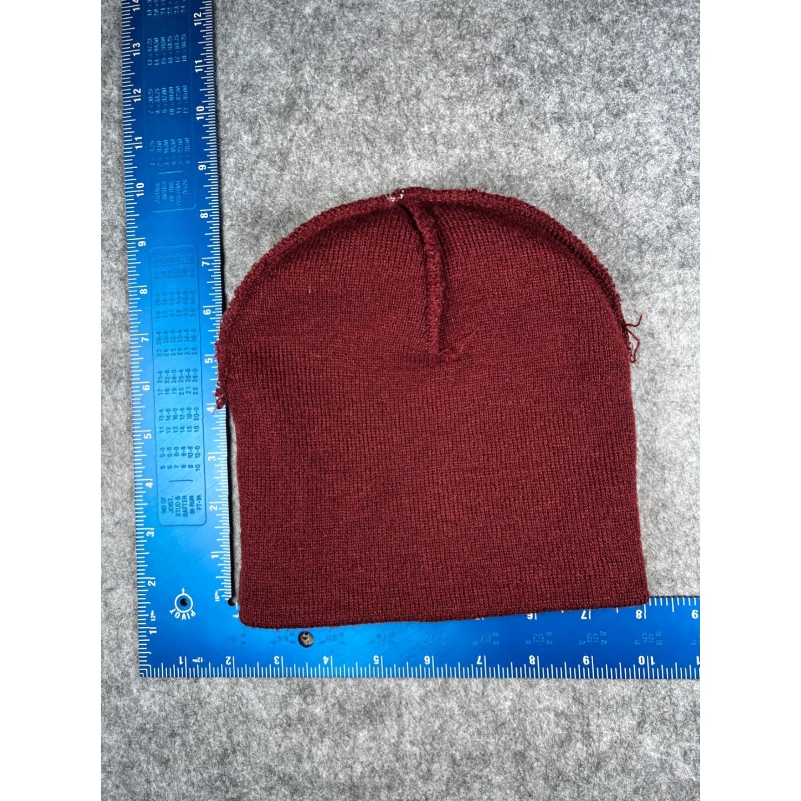 Vintage ROSSVILLE HORNETS Cross Country Beanie Adult One Size Red Knit Embroider Acrylic Hat Beanie Mens Sports Logo 90s? Size ONE SIZE - 5 Thumbnail