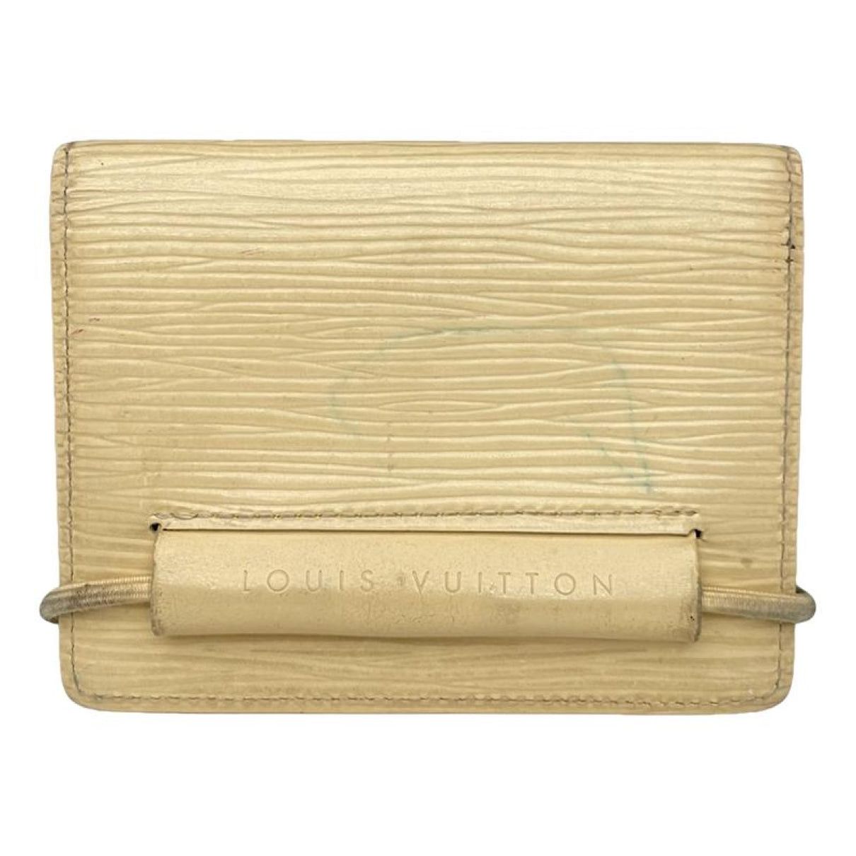 Louis Vuitton Ecru Leather Purse Size ONE SIZE - 1 Thumbnail
