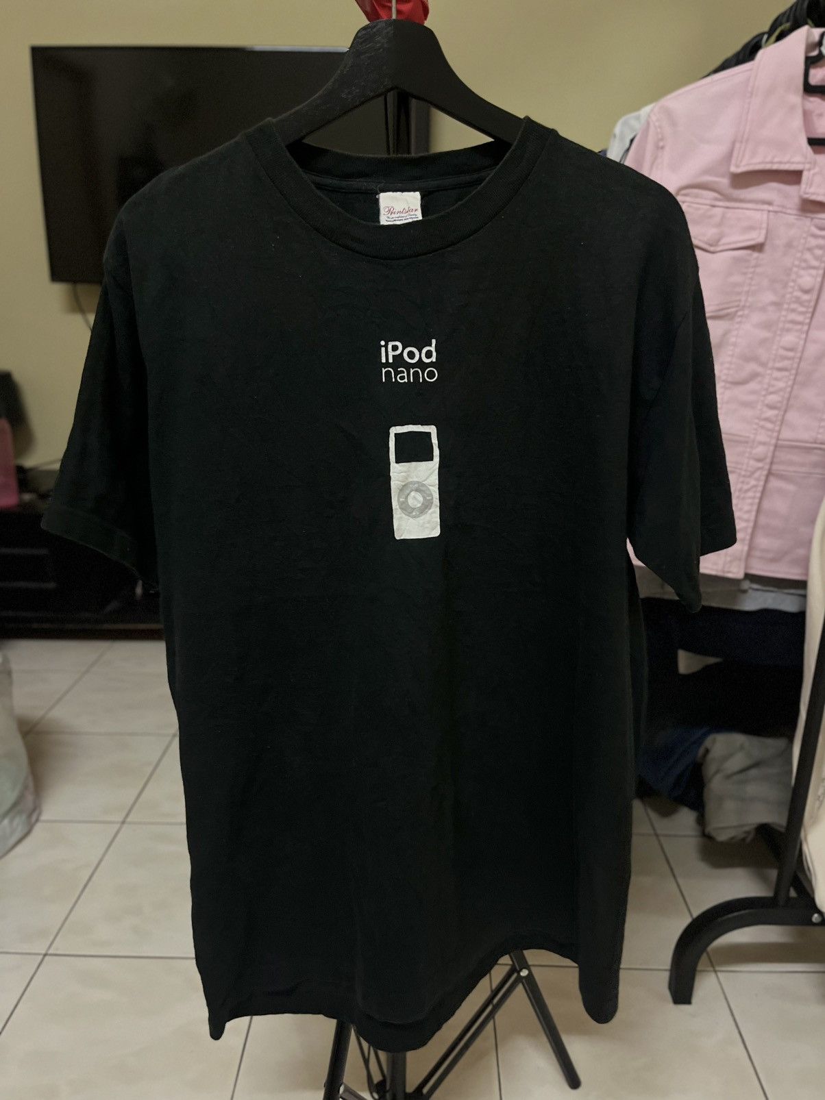 Designer × Vintage Vtg Apple Ipod T-Shirt Size US M / EU 48-50 / 2 - 1 Thumbnail
