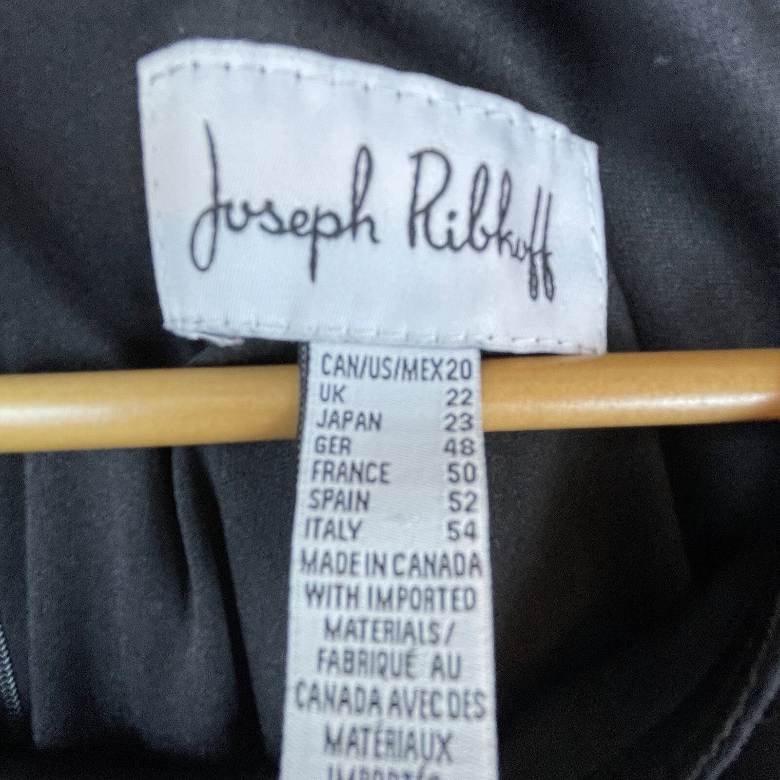Joseph Ribkoff Joseph Ribkoff Dress Womens 20 Black Floral Bright Artsy Size 3XL / US 20-22 - 5 Thumbnail
