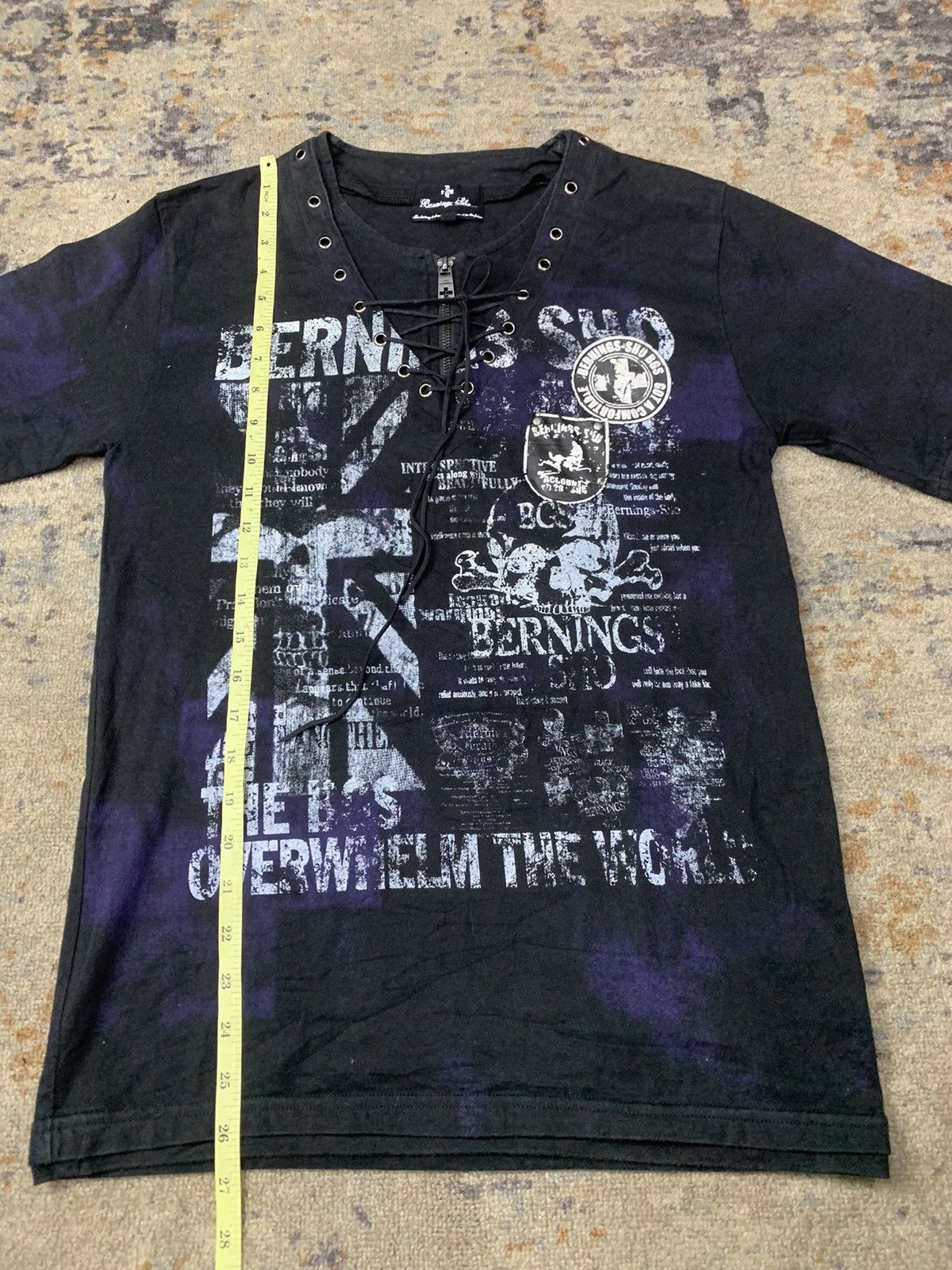 Hysteric Glamour × If Six Was Nine × Japanese Brand BERNING SHO SKULLS POEM JAPANESE BRAND DOUBLE LAYERS Size US M / EU 48-50 / 2 - 12 Thumbnail