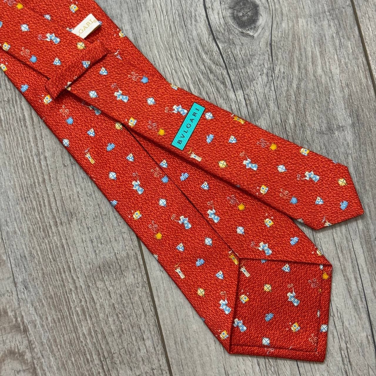 Bvlgari BVLGARI SILK TIE Size ONE SIZE - 1 Thumbnail