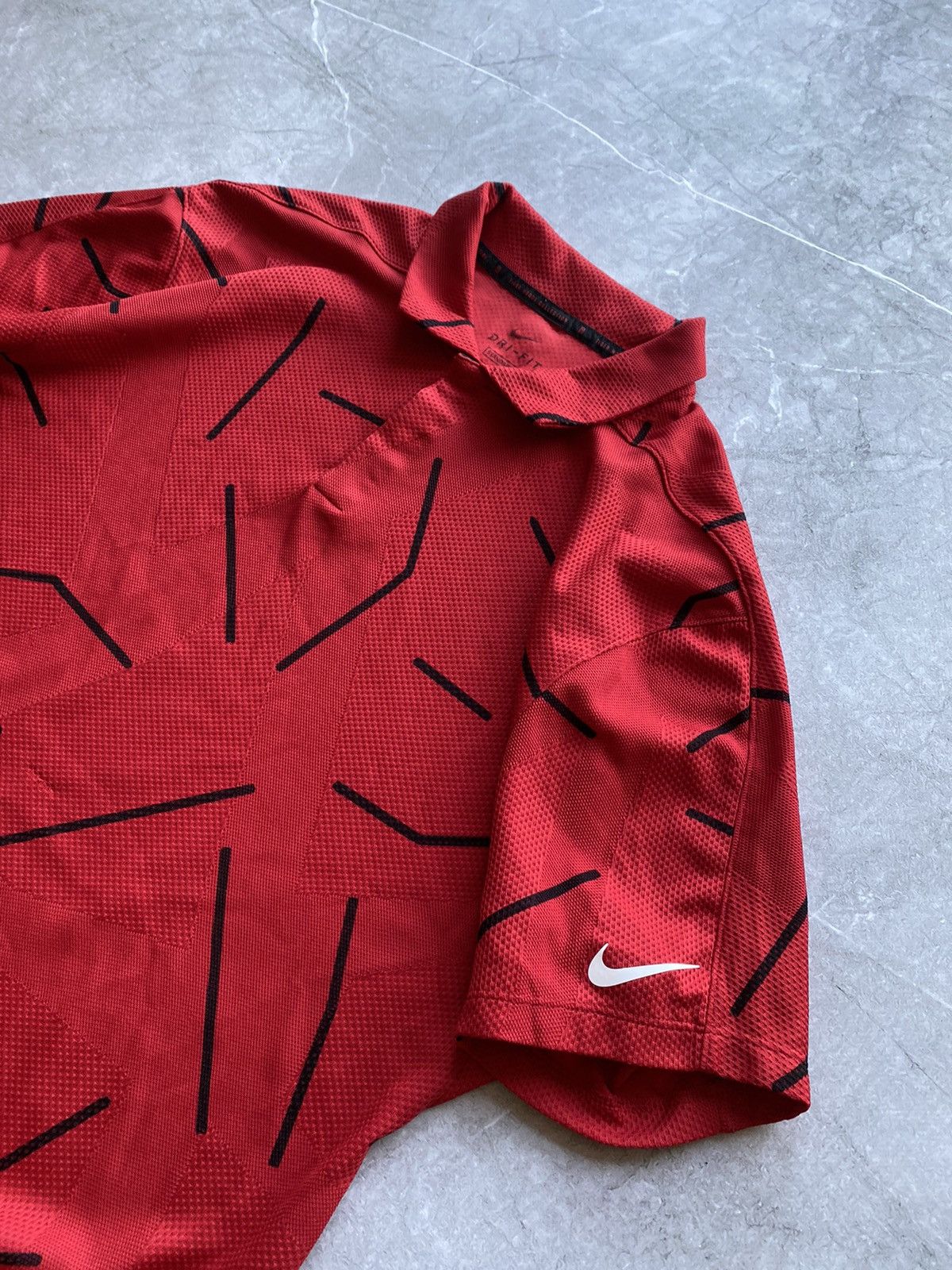 Nike Nike Dri-FIT Tiger Woods Course Jacquard Golf Polo 2021 Size US M / EU 48-50 / 2 - 4 Thumbnail