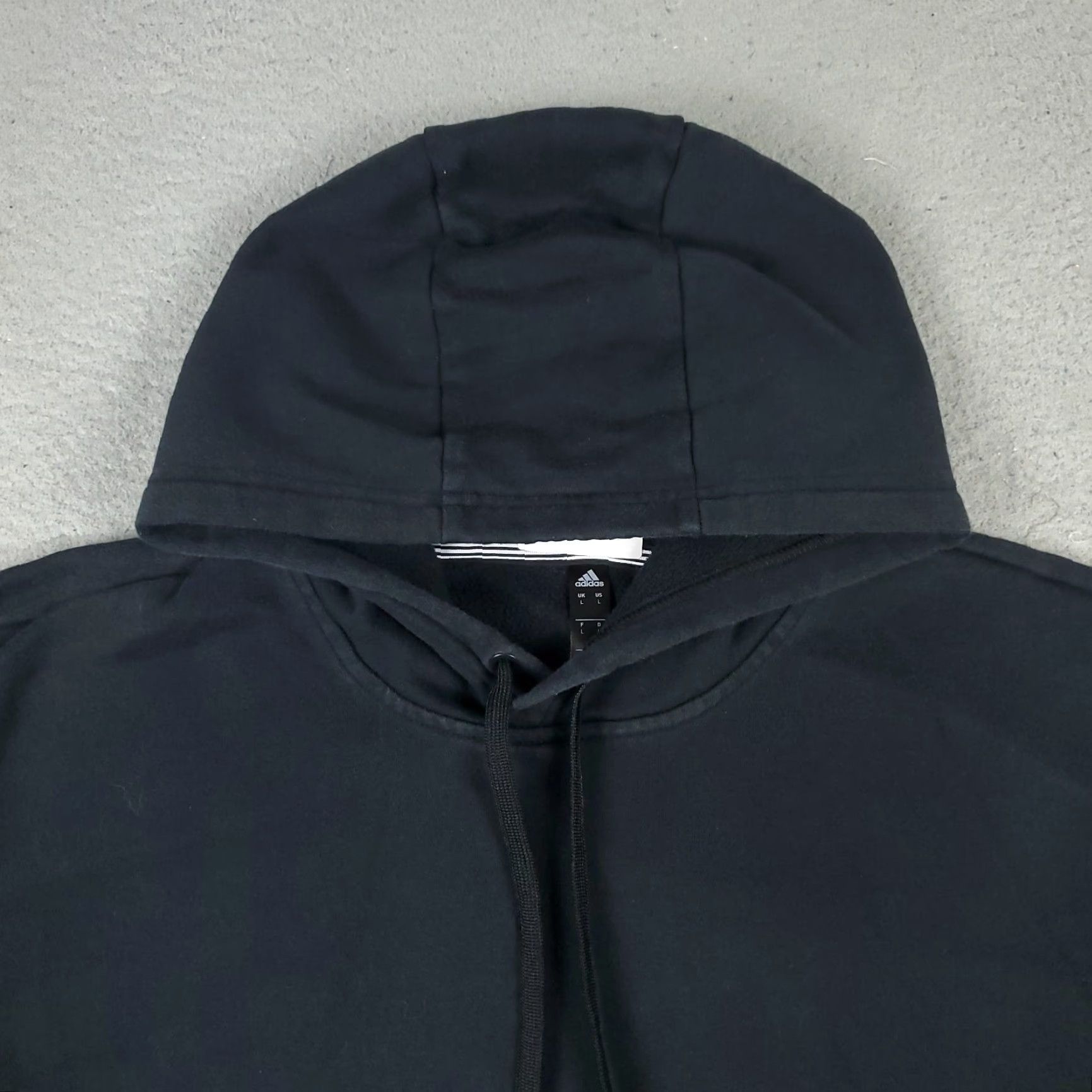 Adidas Adidas Hoodie Mens Large Black Casual Pullover Sweatshirt Size US L / EU 52-54 / 3 - 2 Thumbnail