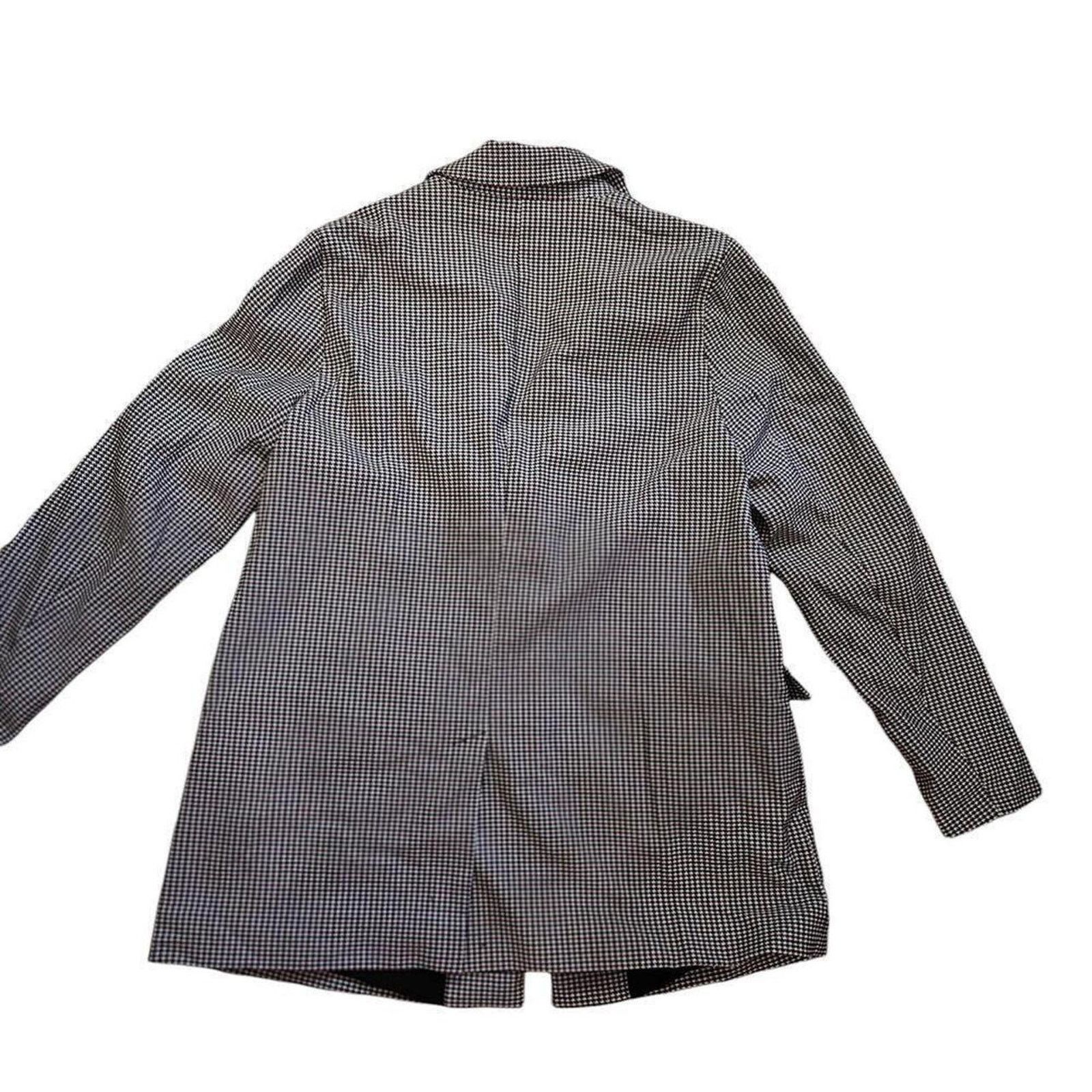 Adrianna Papell Vintage adrianna papell houndstooth blazer Size L / US 10 / IT 46 - 2 Thumbnail