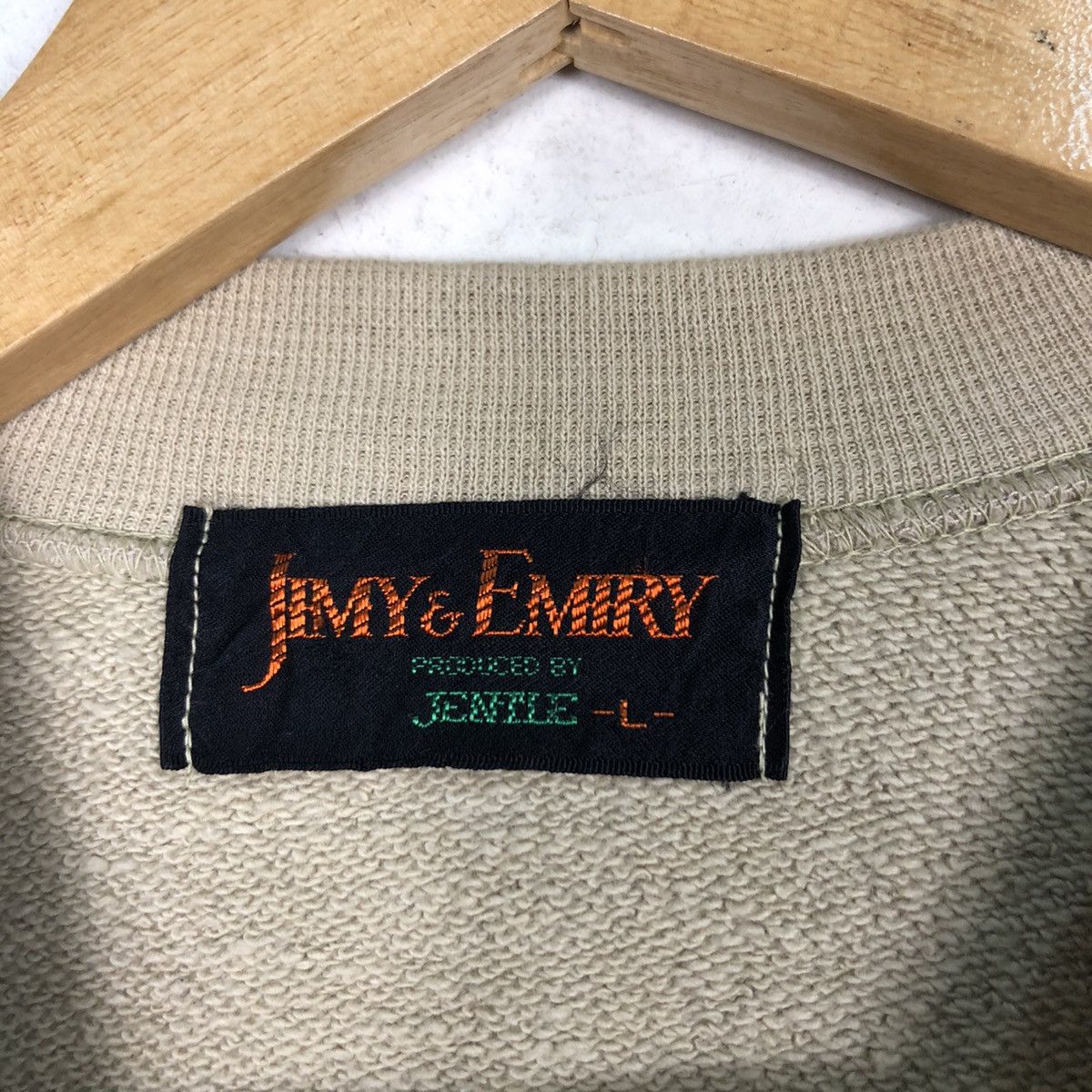 Japanese Brand × Vintage Vintage Jimmy & Emiry Sweatshirt Rare Small Size US S / EU 44-46 / 1 - 11 Thumbnail