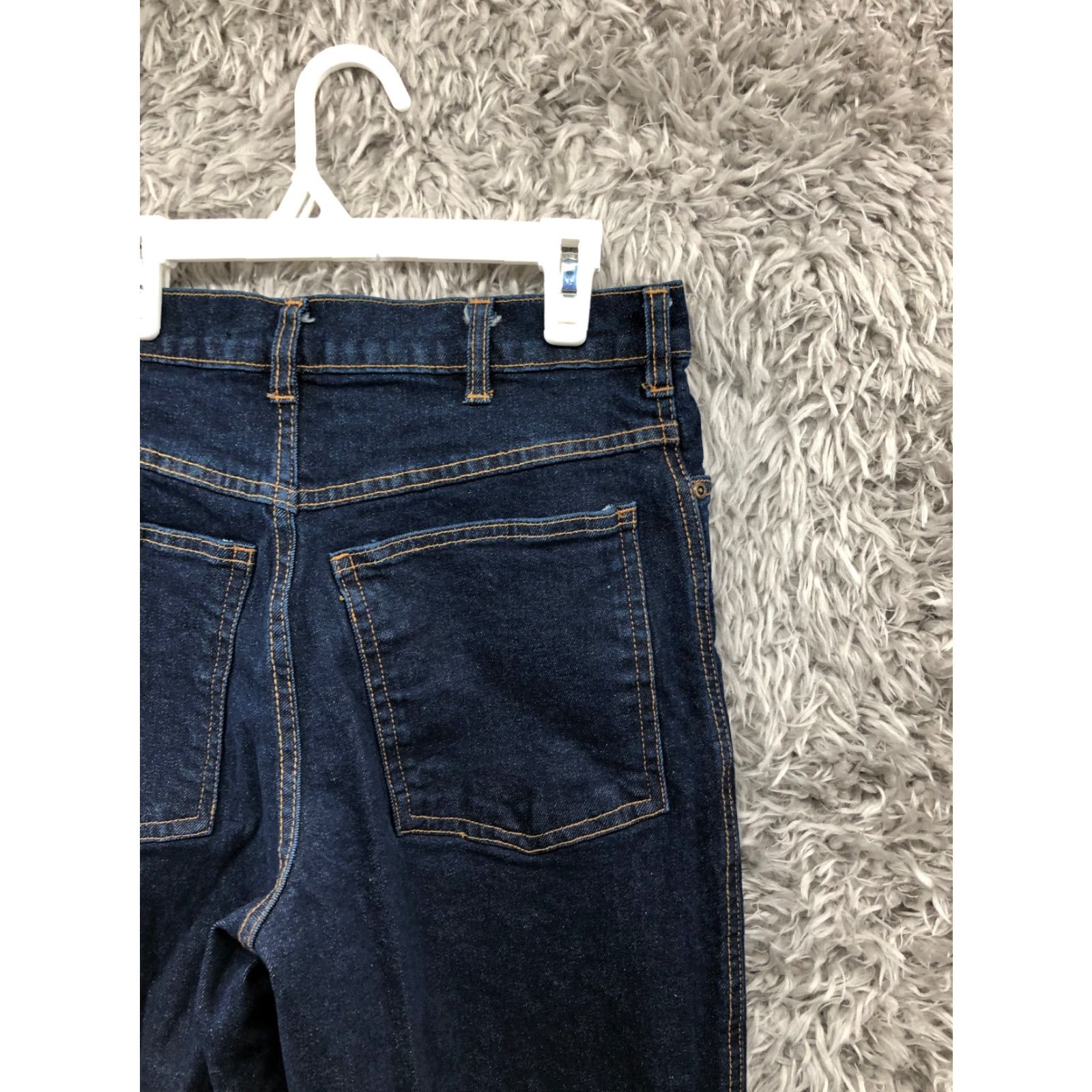 Blair VINTAGE John Blair Jeans Size 30S Mens Mid Rise Straight Leg Dark Wash Blue Denim Size US 30 / EU 46 - 6 Thumbnail