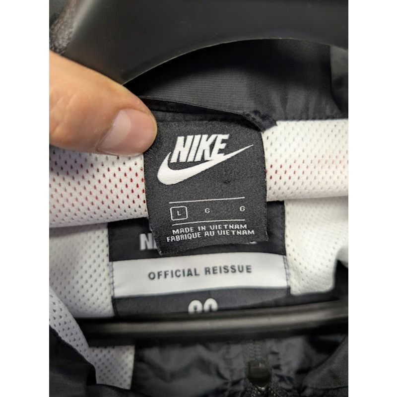 Nike o1rshd1 Sportswear Re-Issue Woven Jacket Black / Red / White Size US L / EU 52-54 / 3 - 19 Thumbnail