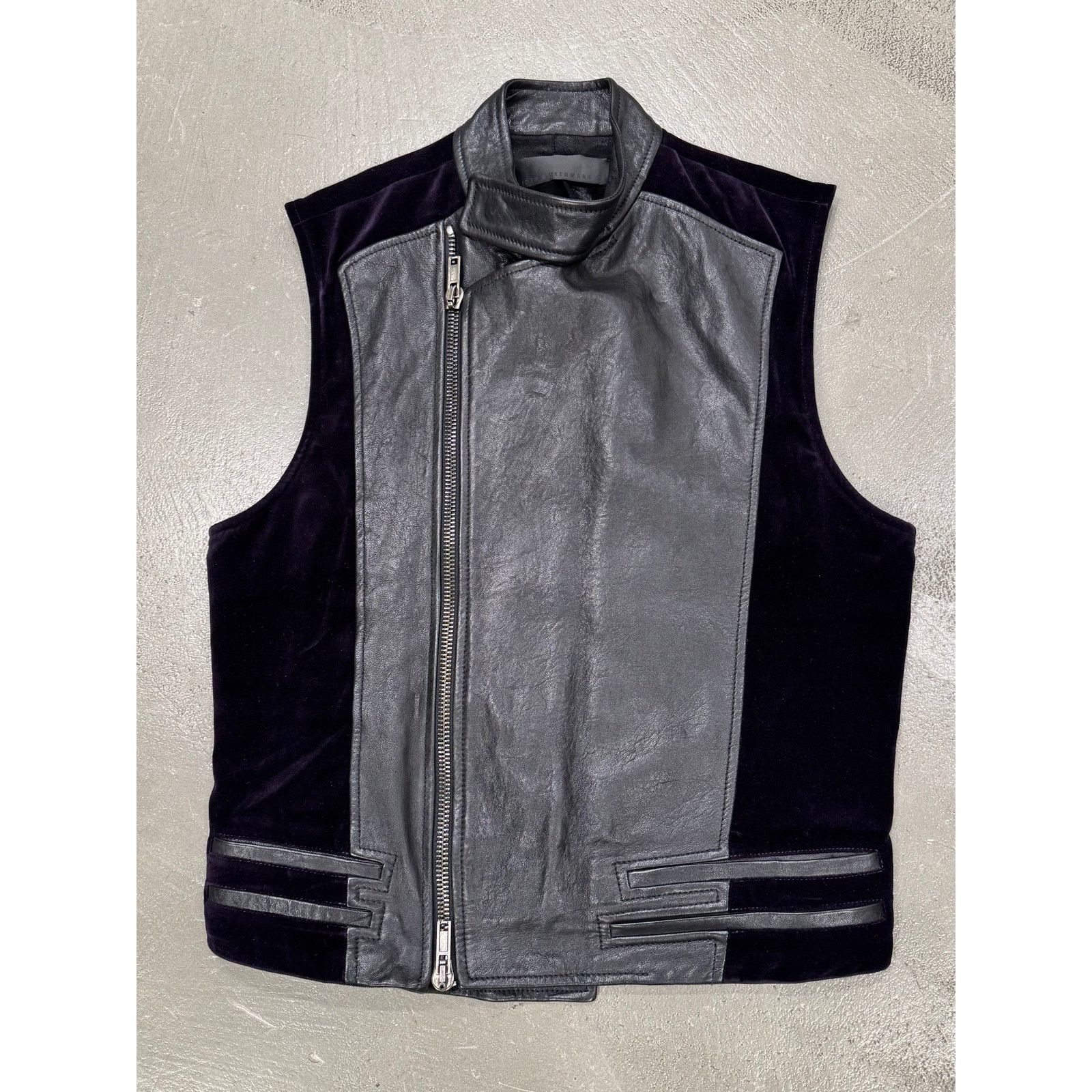Haider Ackermann A/W2015 Haider Ackermann runway leather and velour vest Size US S / EU 44-46 / 1 - 1 Thumbnail