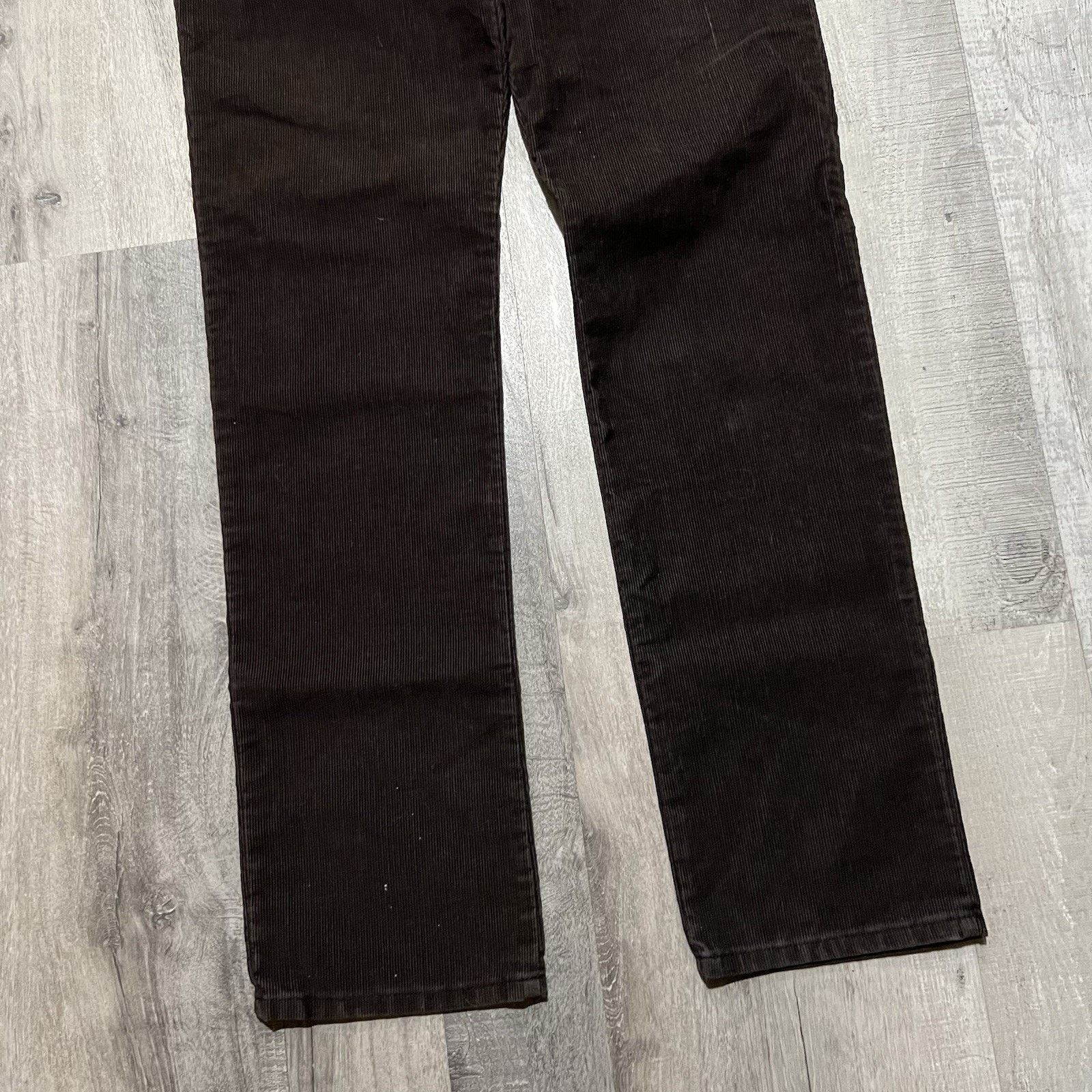 Vintage VTG 1980s Brown Corduroy Straight Leg Cord Pants Fit Men 30 Size US 32 / EU 48 - 4 Thumbnail