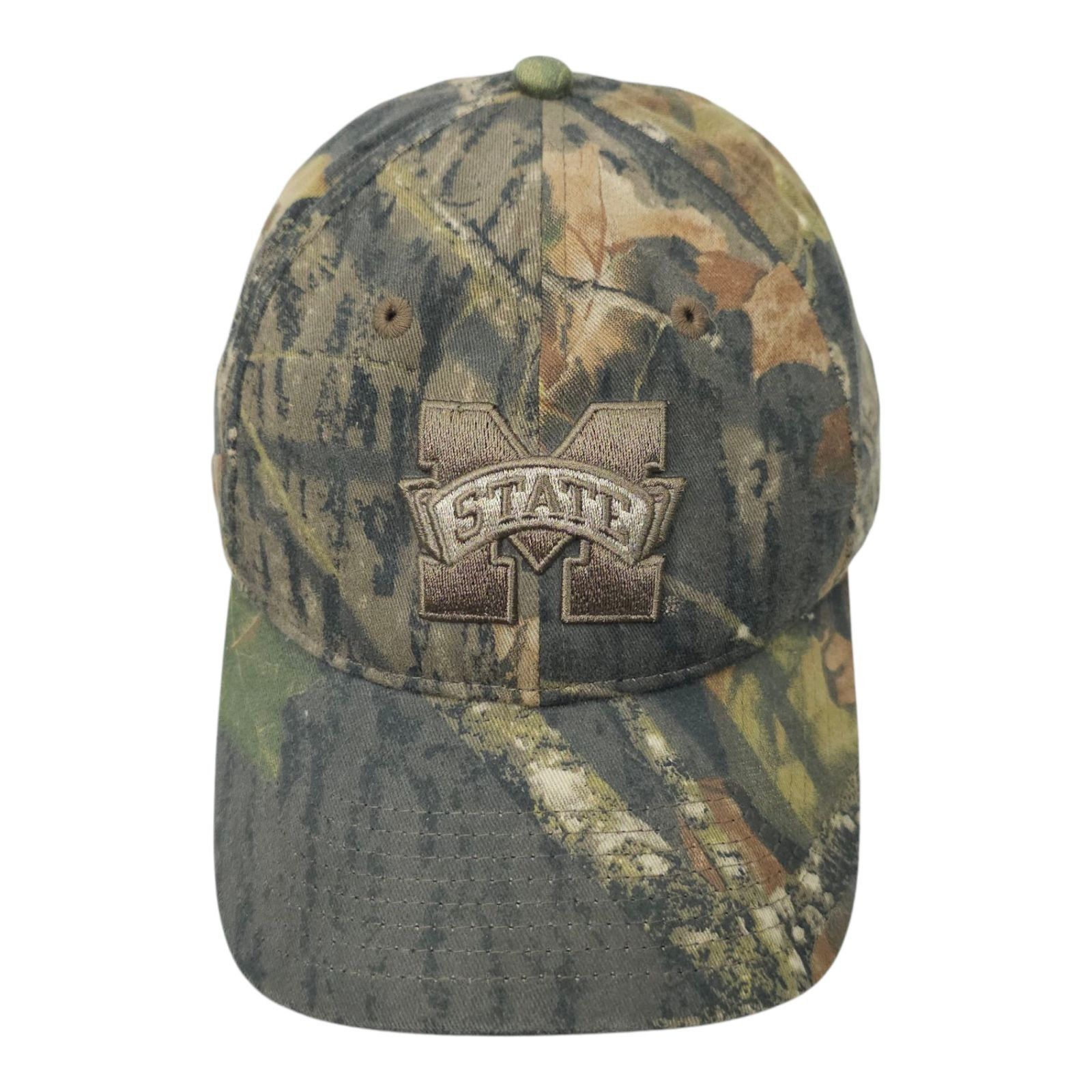 Other MS State Bulldogs Embroidered Patch Strapback Cap Camo Hat Size ONE SIZE - 15 Thumbnail