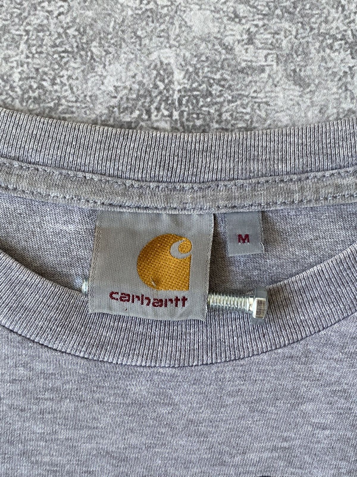 Carhartt × Vintage Vintage Carhartt Bucket Of Paint T-shirt Size US M / EU 48-50 / 2 - 5 Thumbnail