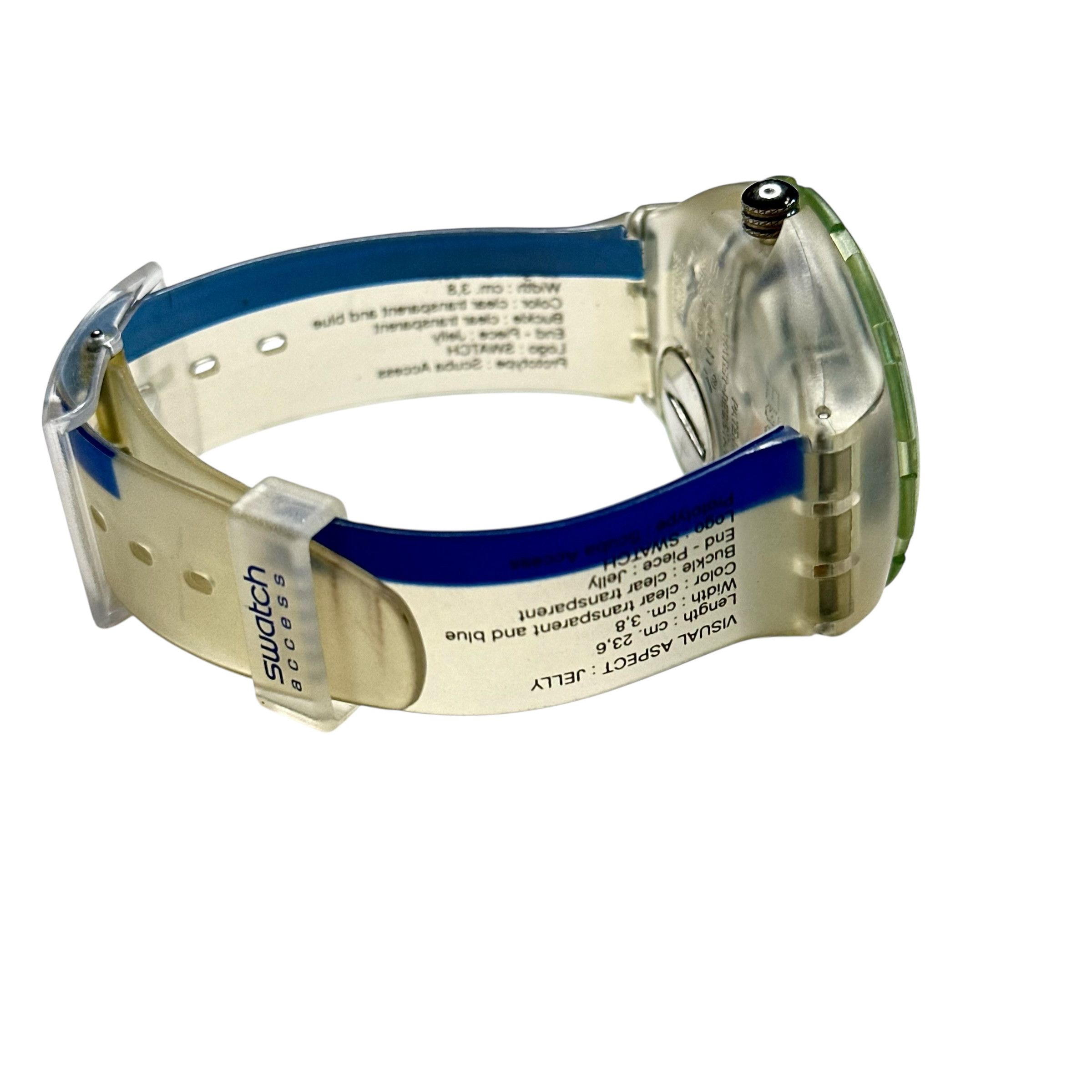 Swatch Swatch Scuba Access Jelly Transparent Watches Size ONE SIZE - 4 Thumbnail
