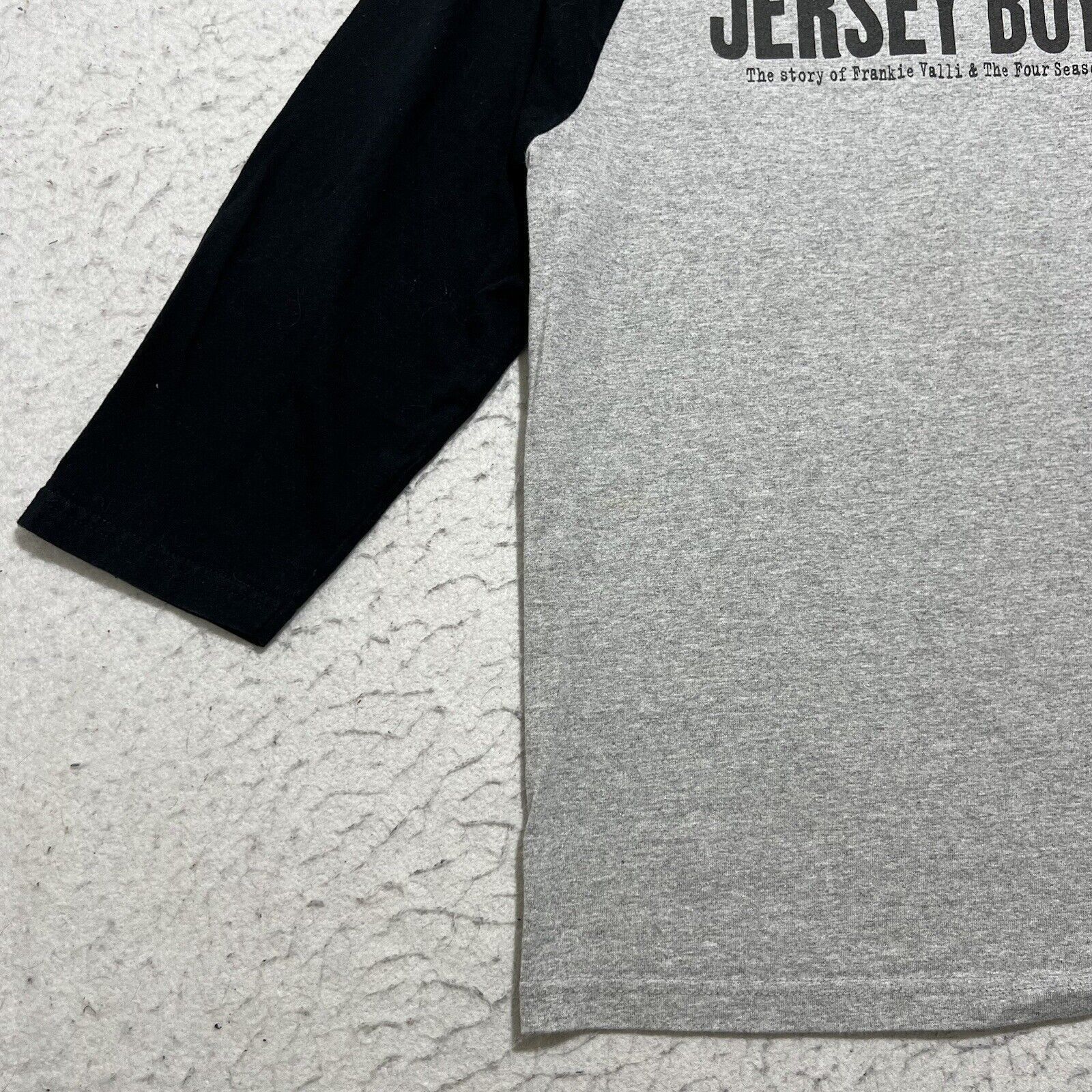 Anvil Vintage Jersey Boys Musical Movie 3/4 Sleeve Graphic T Shirt Size US S / EU 44-46 / 1 - 5 Thumbnail