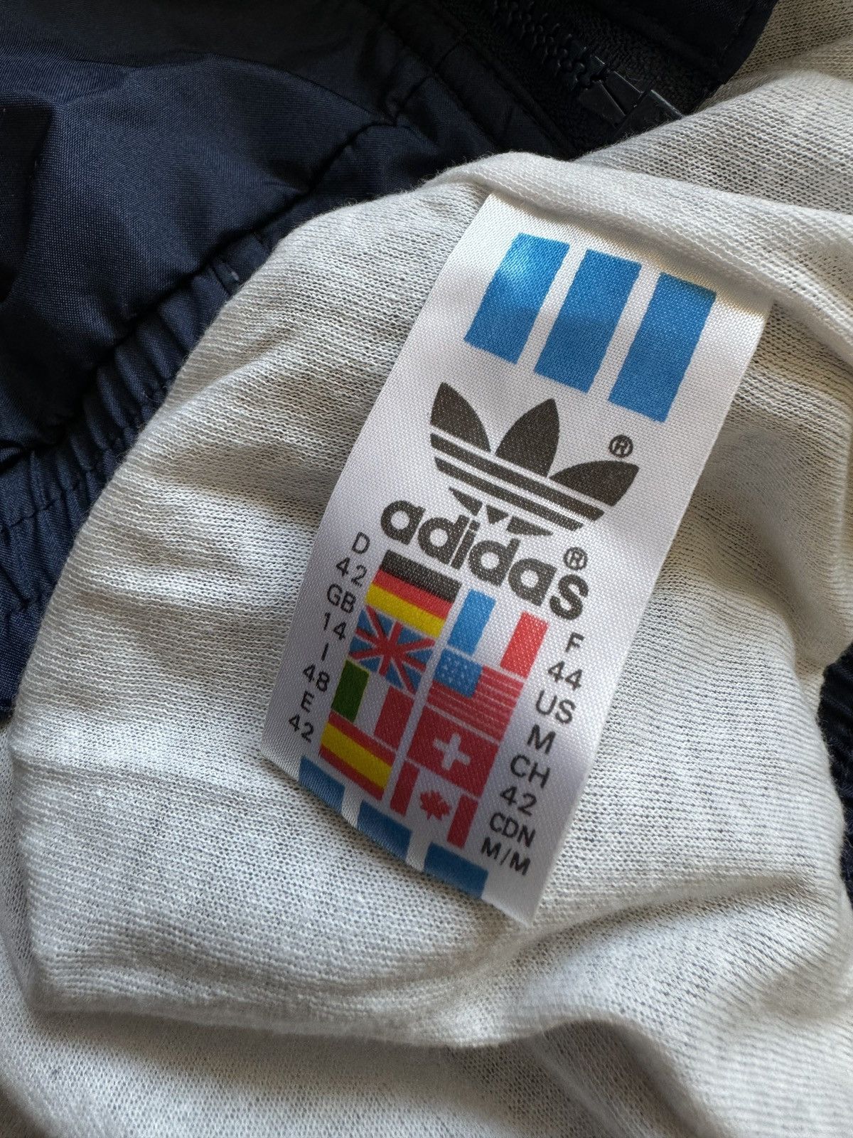 Adidas Adidas Vintage Training Zip Jacket Size US M / EU 48-50 / 2 - 7 Thumbnail