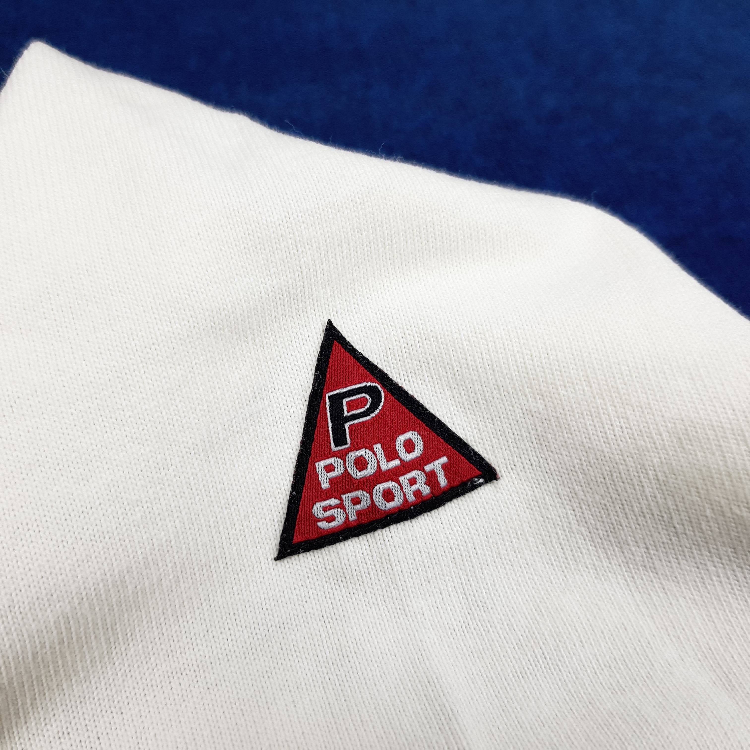 Polo Ralph Lauren × Vintage Vintage Polo Sport Ralph Lauren Long Sleeve Polo Shirt Size US XL / EU 56 / 4 - 6 Thumbnail
