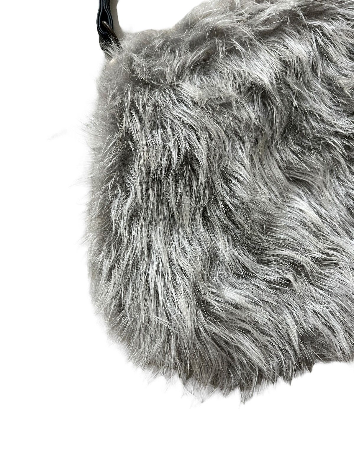 Katharine Hamnett London 1990s Katharine Hamnett London Fur Handle Bag Size ONE SIZE - 3 Thumbnail
