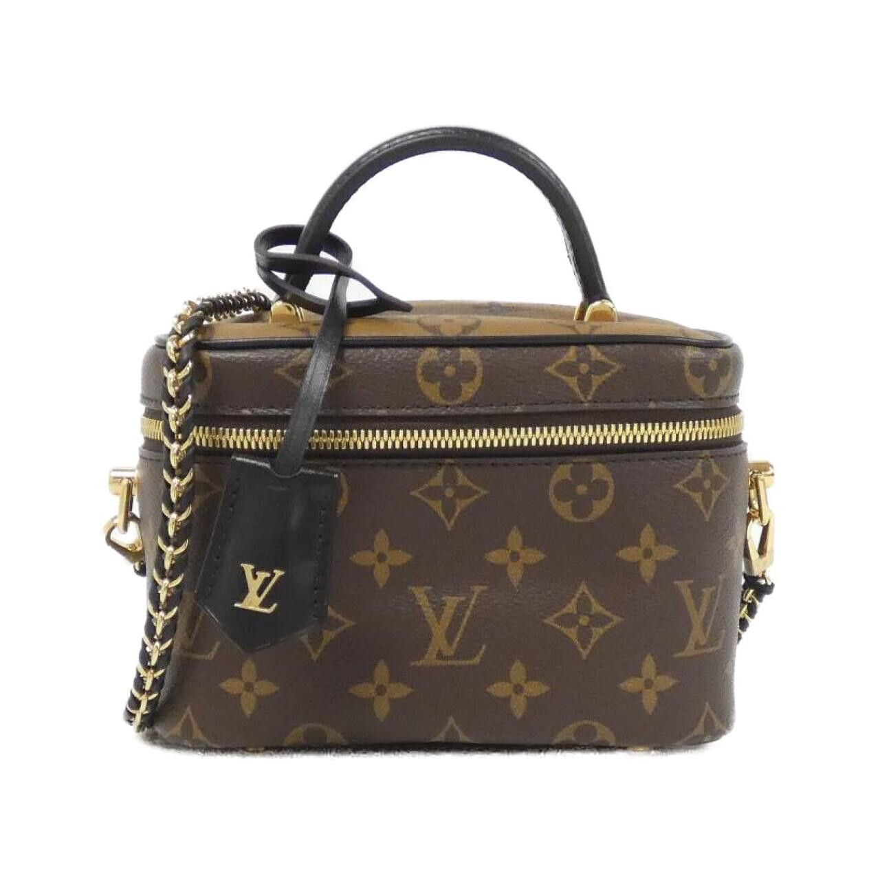 Louis Vuitton Louis Vuitton Monogram Coated Canvas Bag Canvas Vanity Bag M45165 DUTY FREE for USA