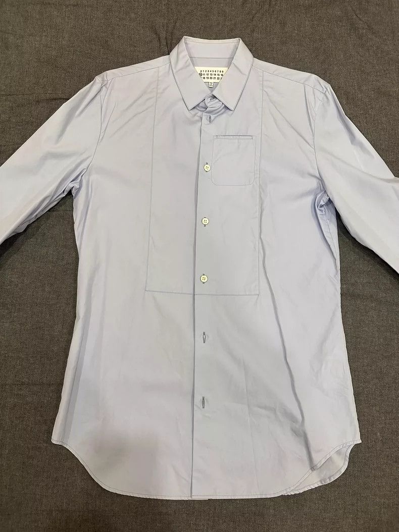 Maison Margiela Maison Margiela Men's high-end light blue shirt 2502-Nextar Size US S / EU 44-46 / 1 - 4 Thumbnail