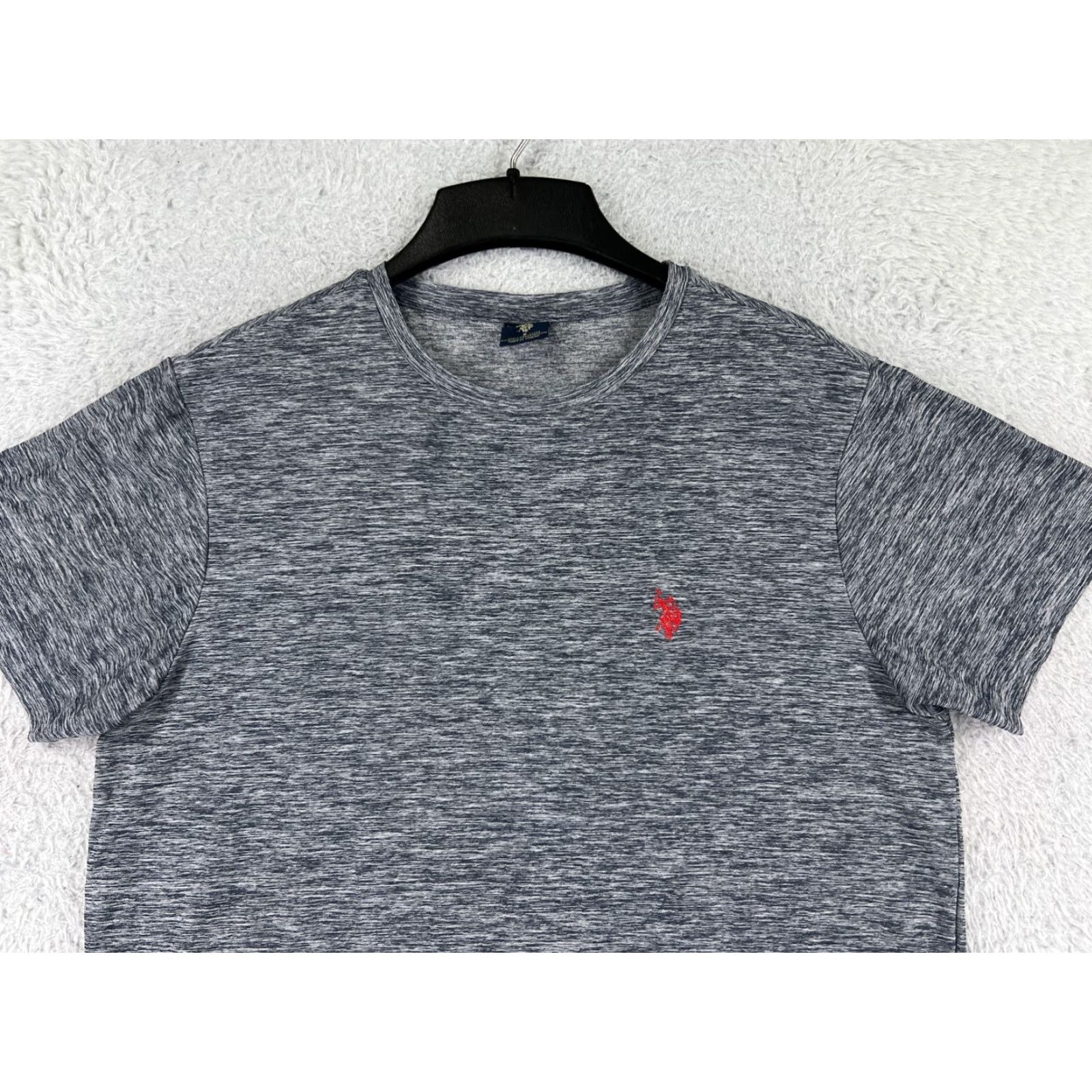 Vintage US Polo Assn Shirt Adult Small Blue Short Sleeve Polyester Lightweight Pony Mens Size US S / EU 44-46 / 1 - 5 Thumbnail