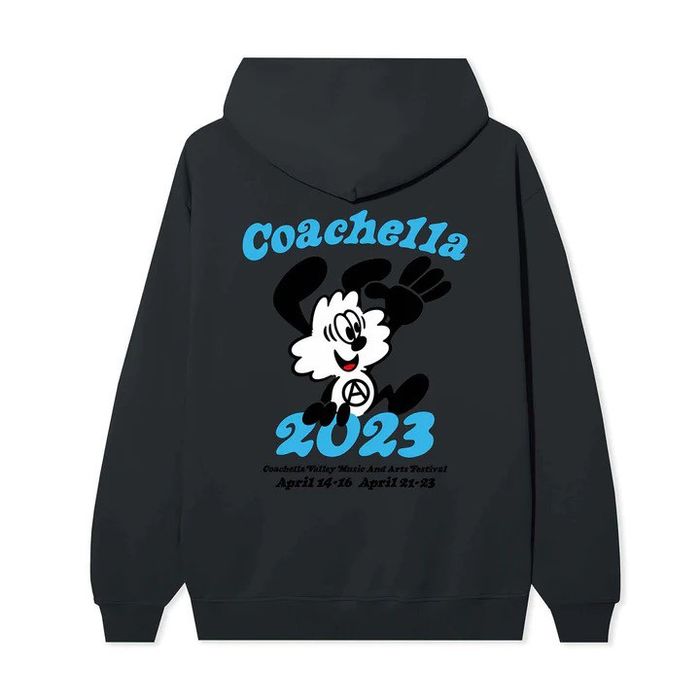 Coachella Coachella x Verdy - Vick Hoodie (Vintage Black) | Grailed