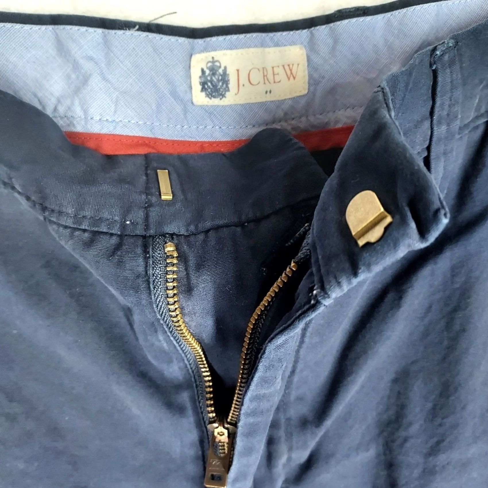 J.Crew J.Crew Navy Men Chino Shorts Regular Size 34 Cotton Beach Outdoor Sports Workwear Casual Travel Navy Mens Size US 34 / EU 50 - 7 Thumbnail