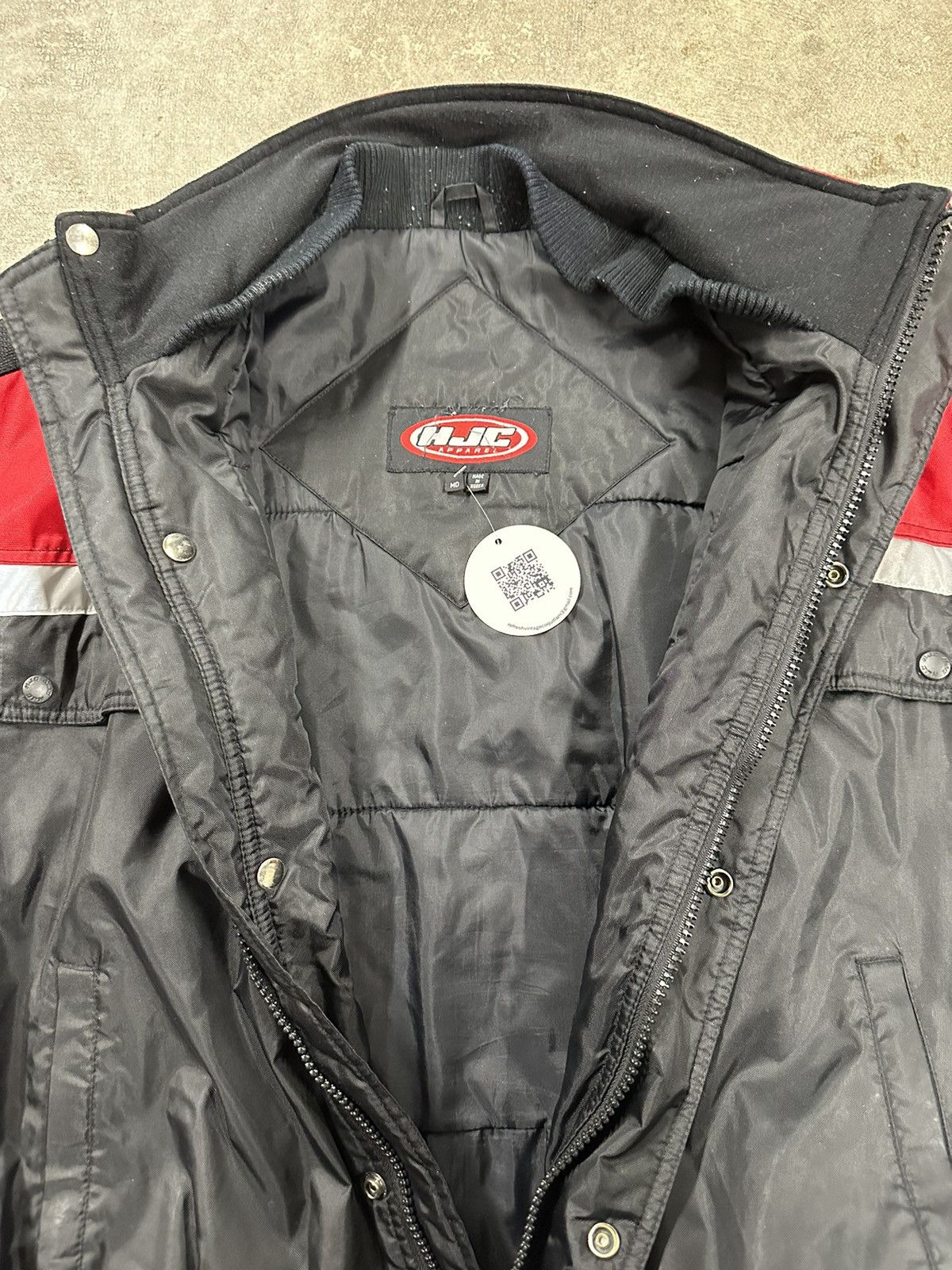 NASCAR Vintage 90s HJC Racing Motocross Jacket Size US M / EU 48-50 / 2 - 24 Thumbnail