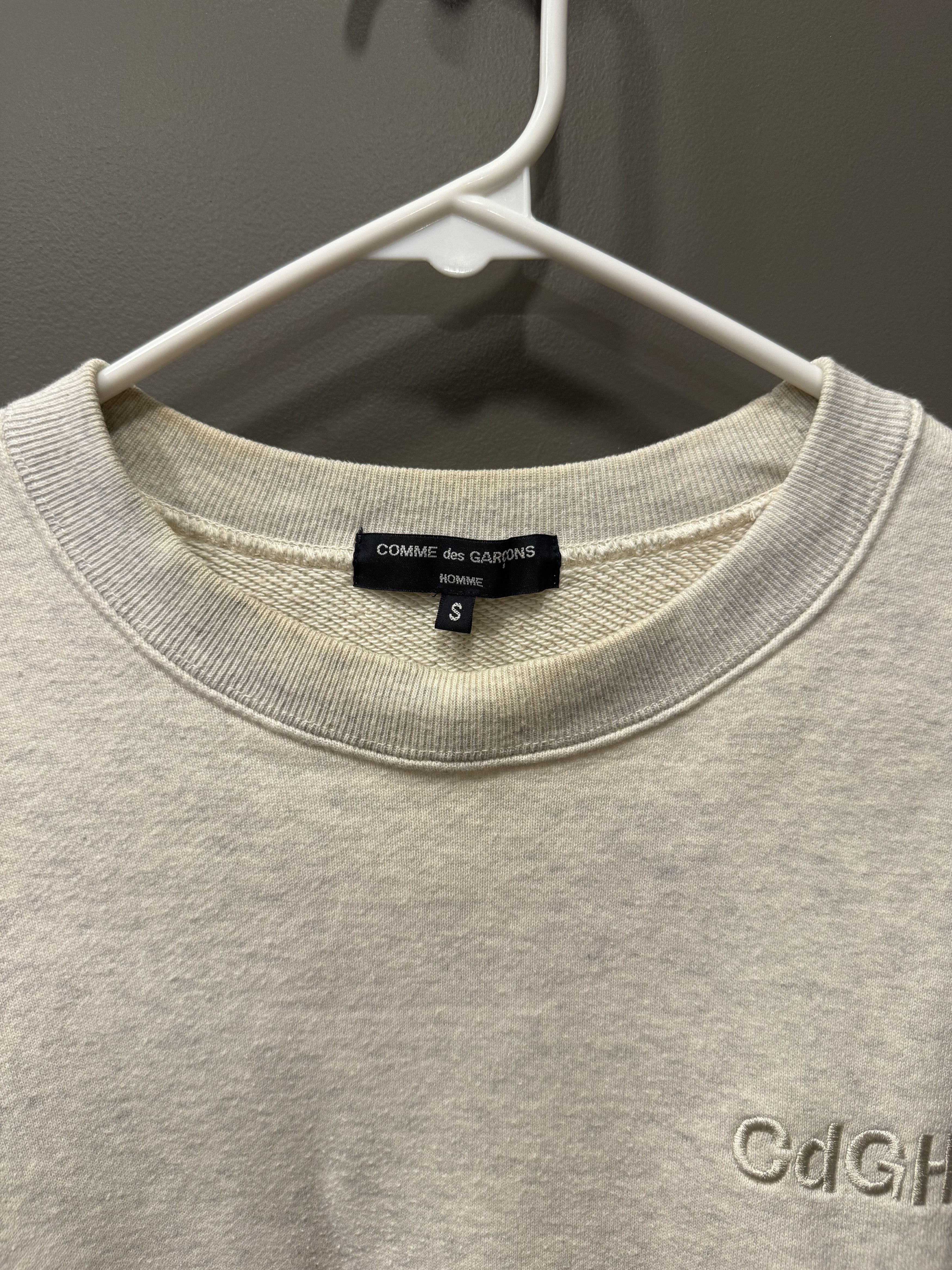 Comme des Garcons Homme CdGH Logo Crewneck Size US S / EU 44-46 / 1 - 2 Thumbnail