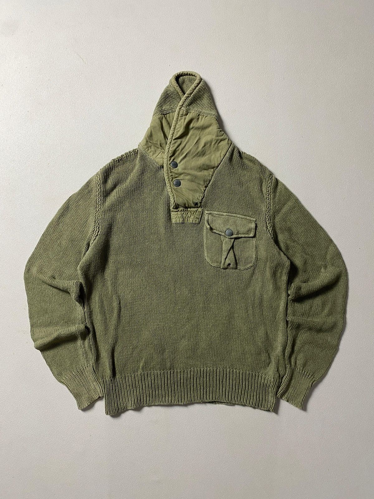 Polo Ralph Lauren Men’s Polo Sweater Vintage Size US M / EU 48-50 / 2 - 2 Thumbnail