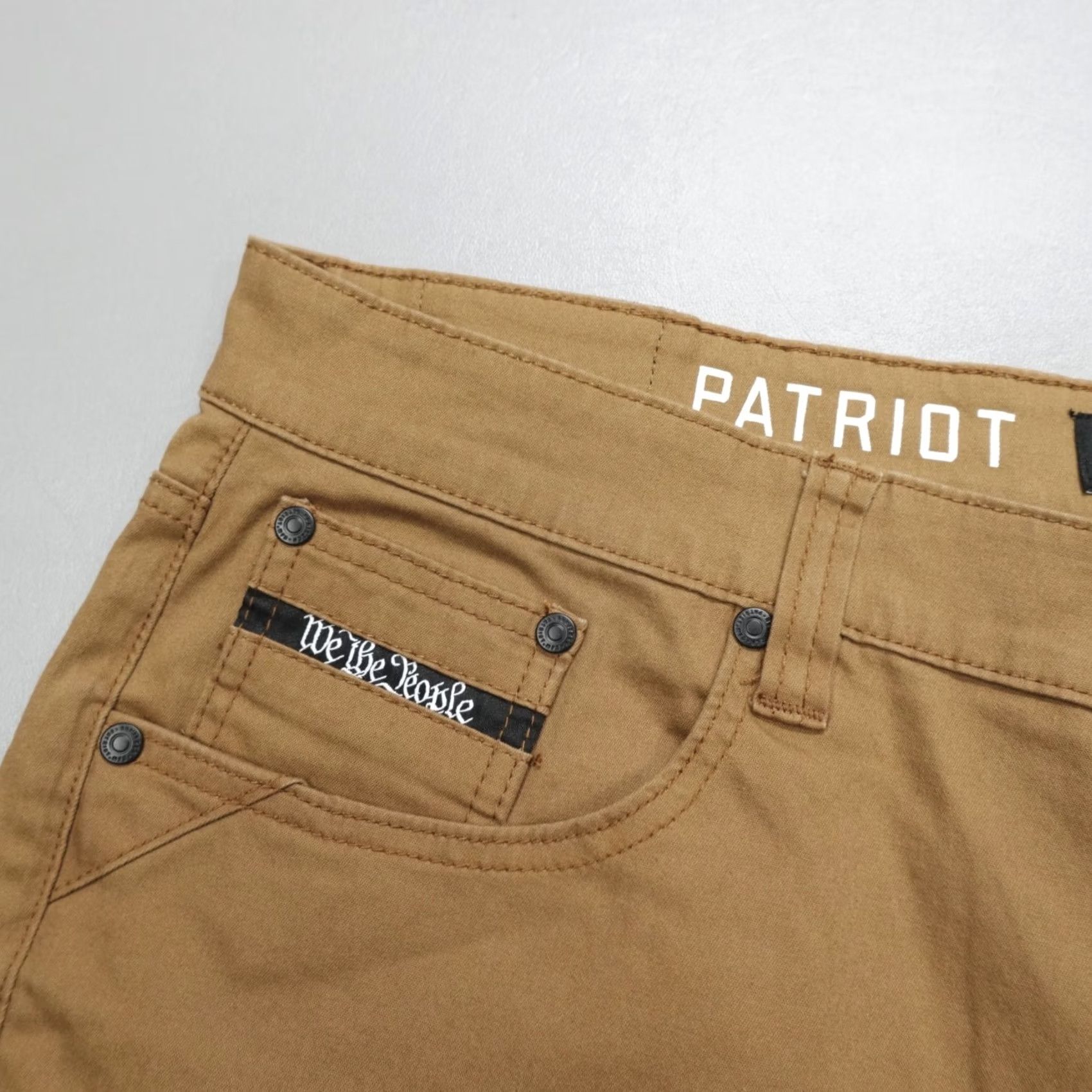 Vintage Howitzer Patriot Void Grenade Tactical Pants Mens Size 40x34 Stretch Khaki Chino Army Military Size US 40 / EU 56 - 2 Thumbnail