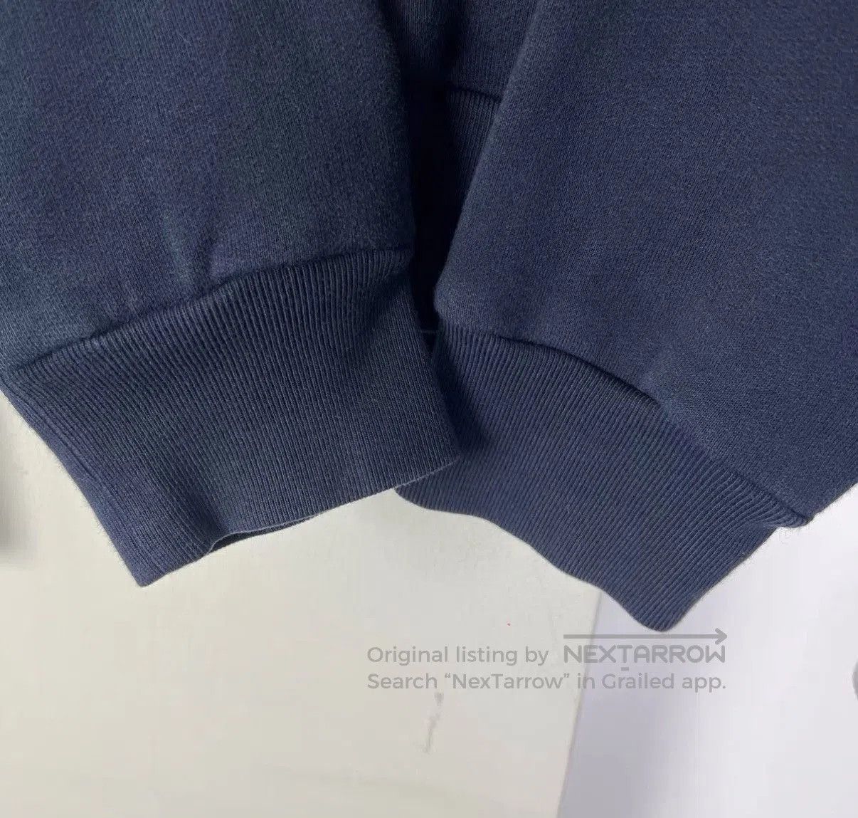 Louis Vuitton Blue Long Sleeve Sweatshirt with Text Print. Size US L / EU 52-54 / 3 - 5 Thumbnail