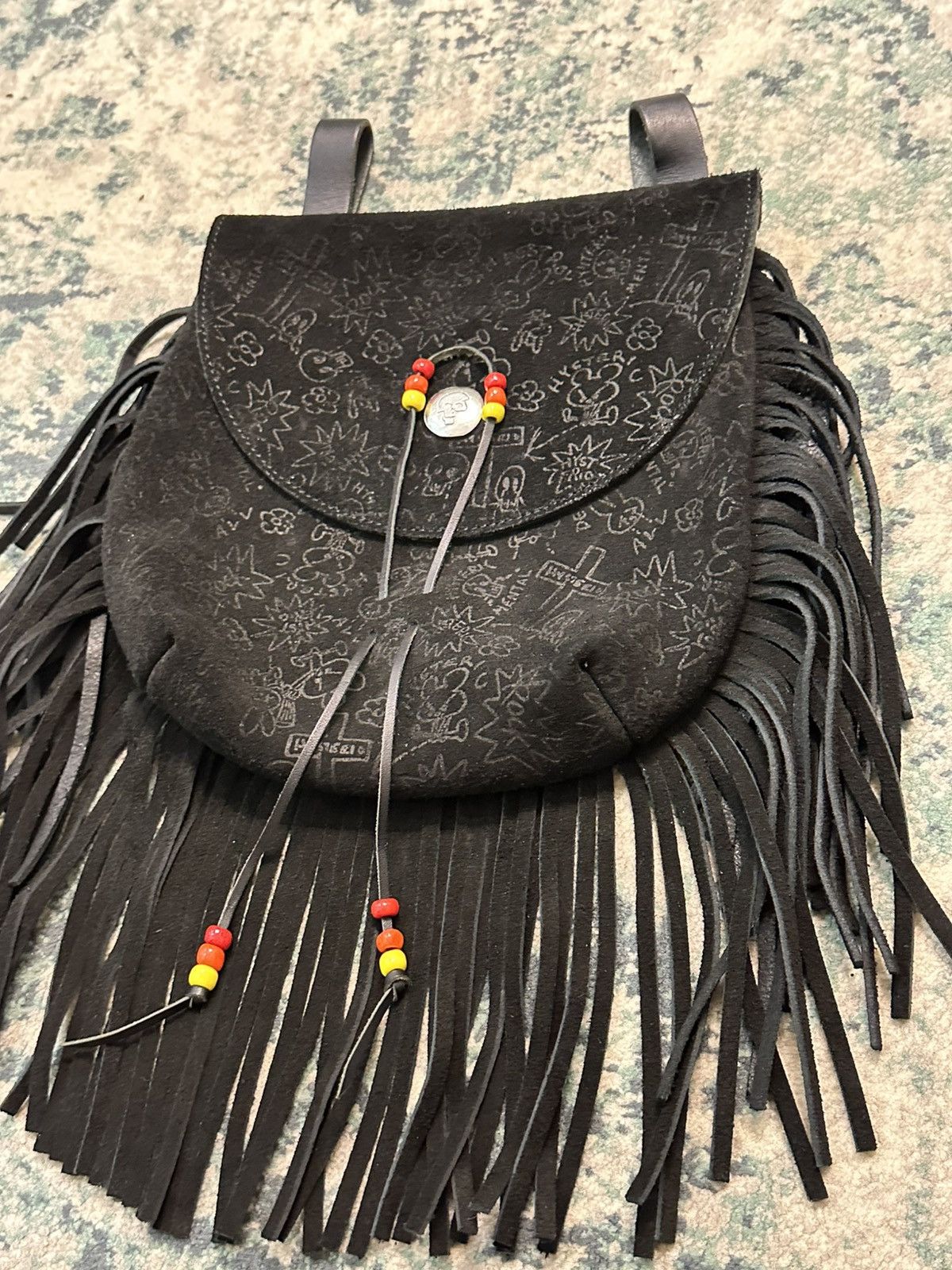 Hysteric Glamour Hysteric Glamour Fringe Leather Side Pocket Bag Size ONE SIZE - 11 Thumbnail