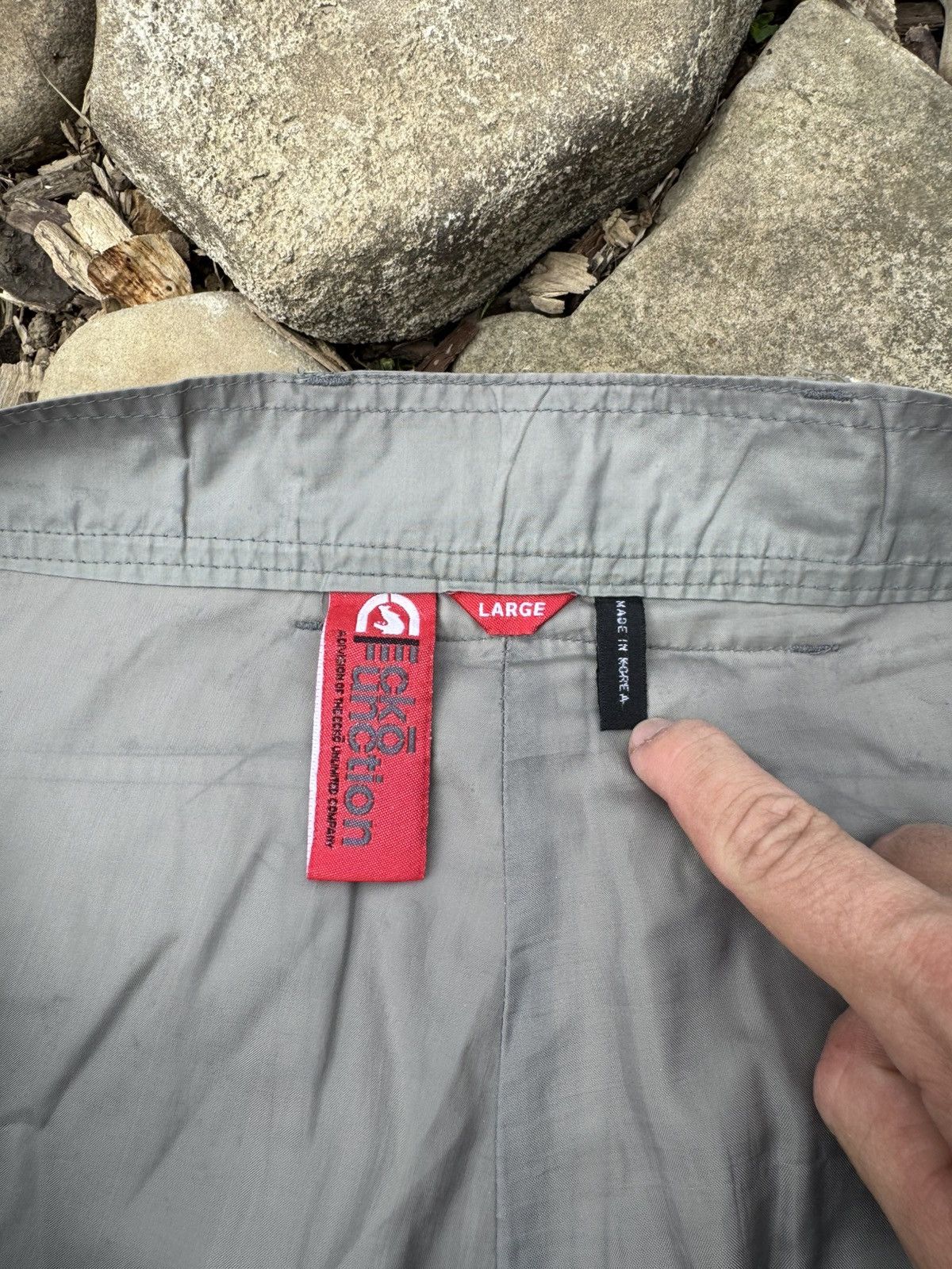 Ecko Unltd. Vintage Ecko Untdl Distressed Nylon Tracking Pants Size US 34 / EU 50 - 14 Thumbnail