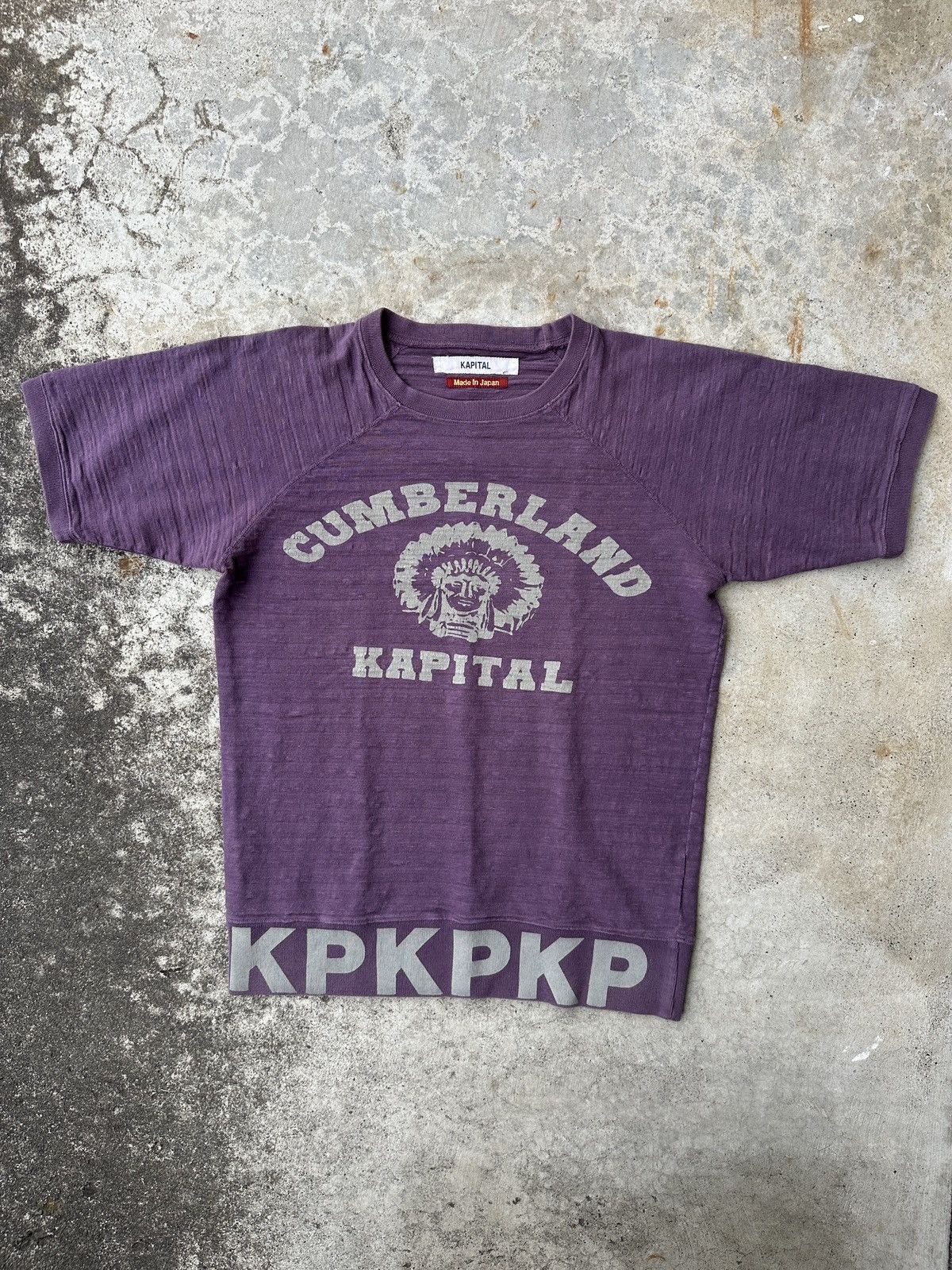 Kapital Kapital Chieftain Navajo Cumberland raglan tee sweatshirt Size US M / EU 48-50 / 2 - 2 Thumbnail