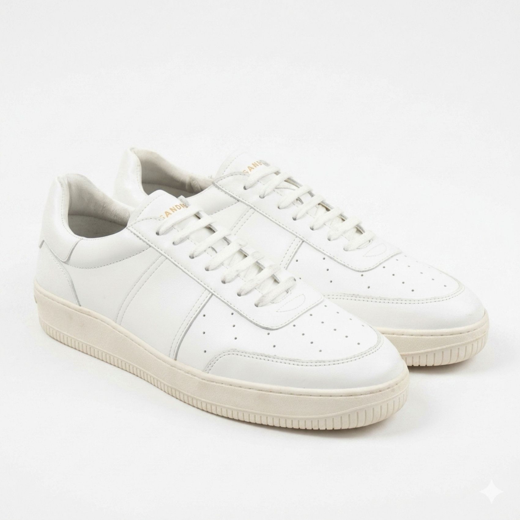 Sandro Sandro Magic Plain Leather Low Top Sneakers Size US 11 / EU 44 - 2 Thumbnail