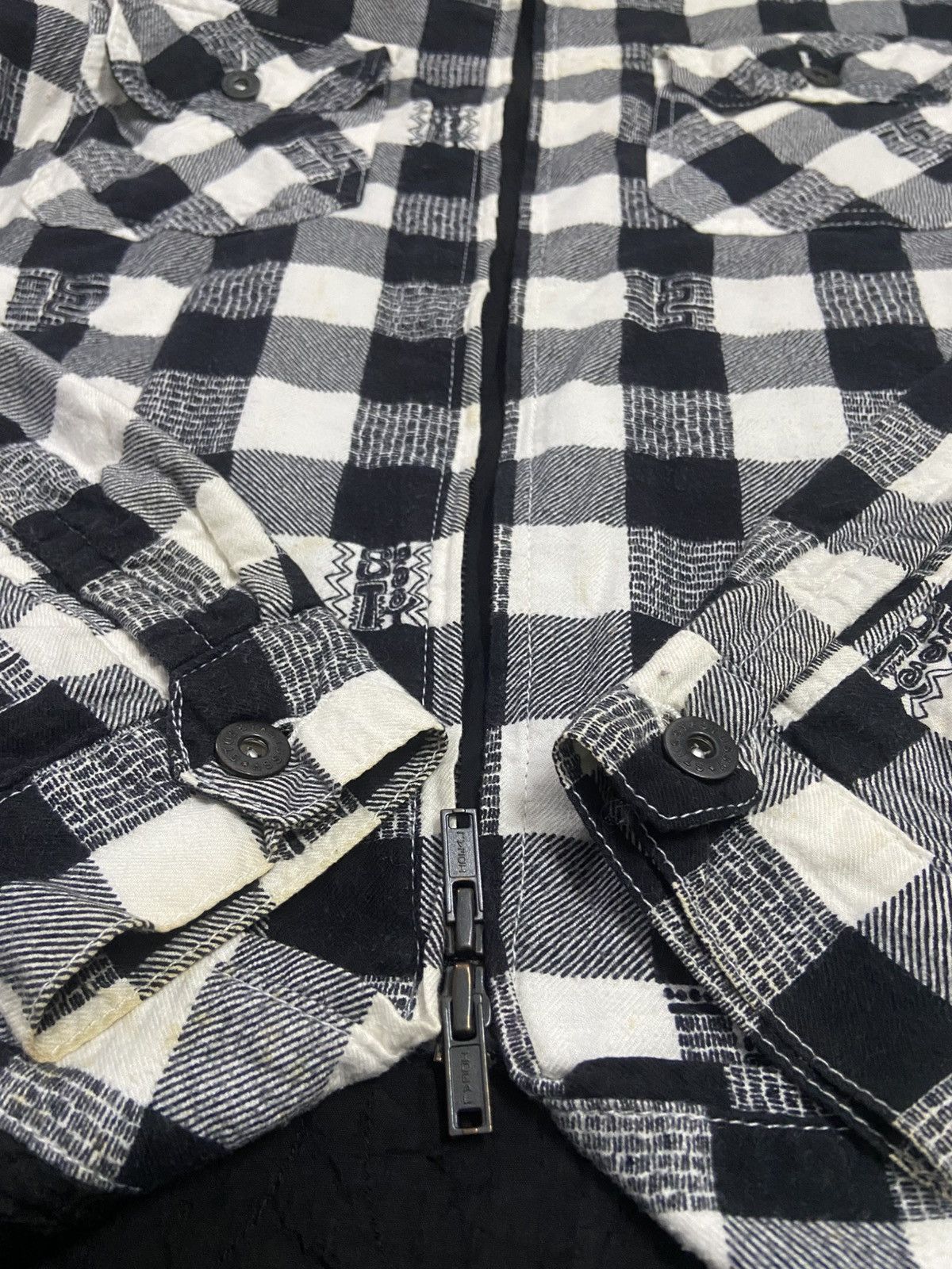 Stussy Stussy Workgear Plaid Shirt Jacket Size US L / EU 52-54 / 3 - 6 Thumbnail