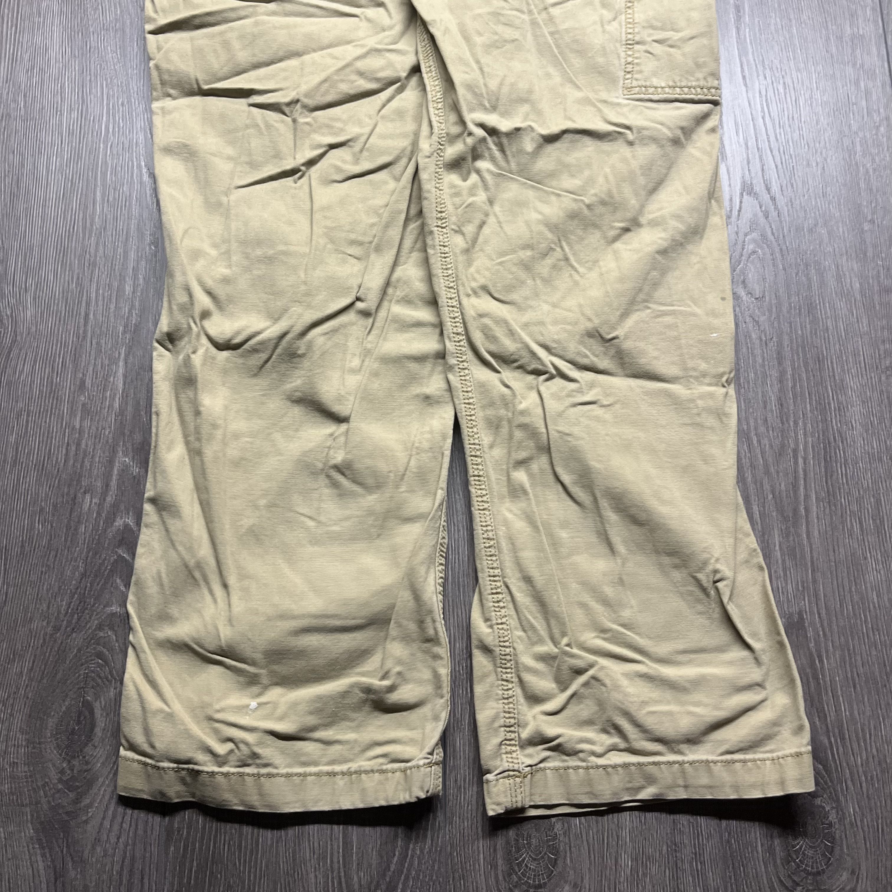 Carhartt × Vintage Vintage Carhartt Workwear Canvas 36 32 Tan Pants Size US 36 / EU 52 - 3 Thumbnail