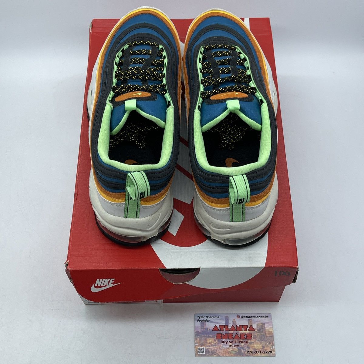 Air max 97 green Abbys illusion green